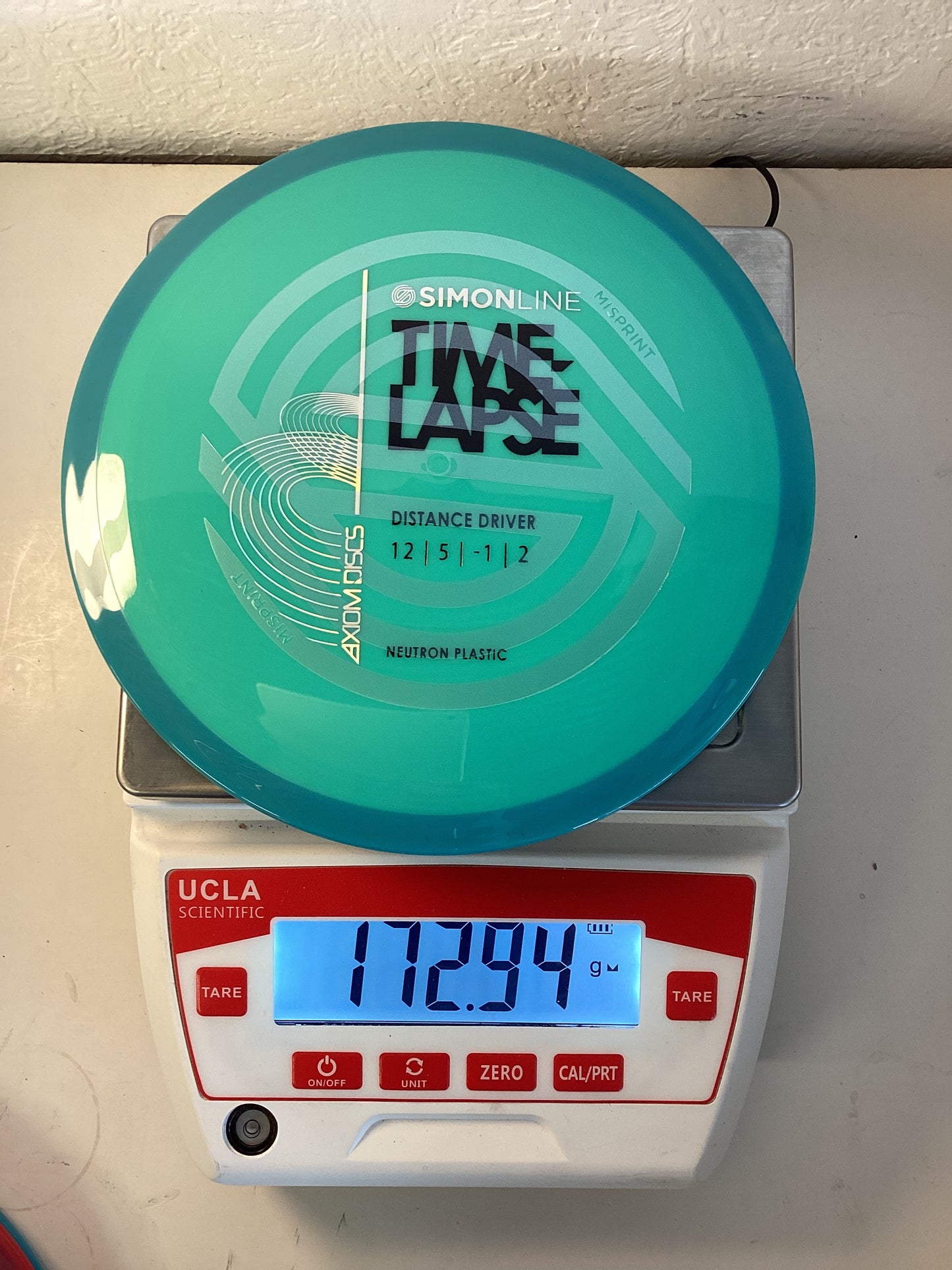 Axiom Neutron Time-Lapse (Retooled) Misprint - Simon Line Misprint Stamp