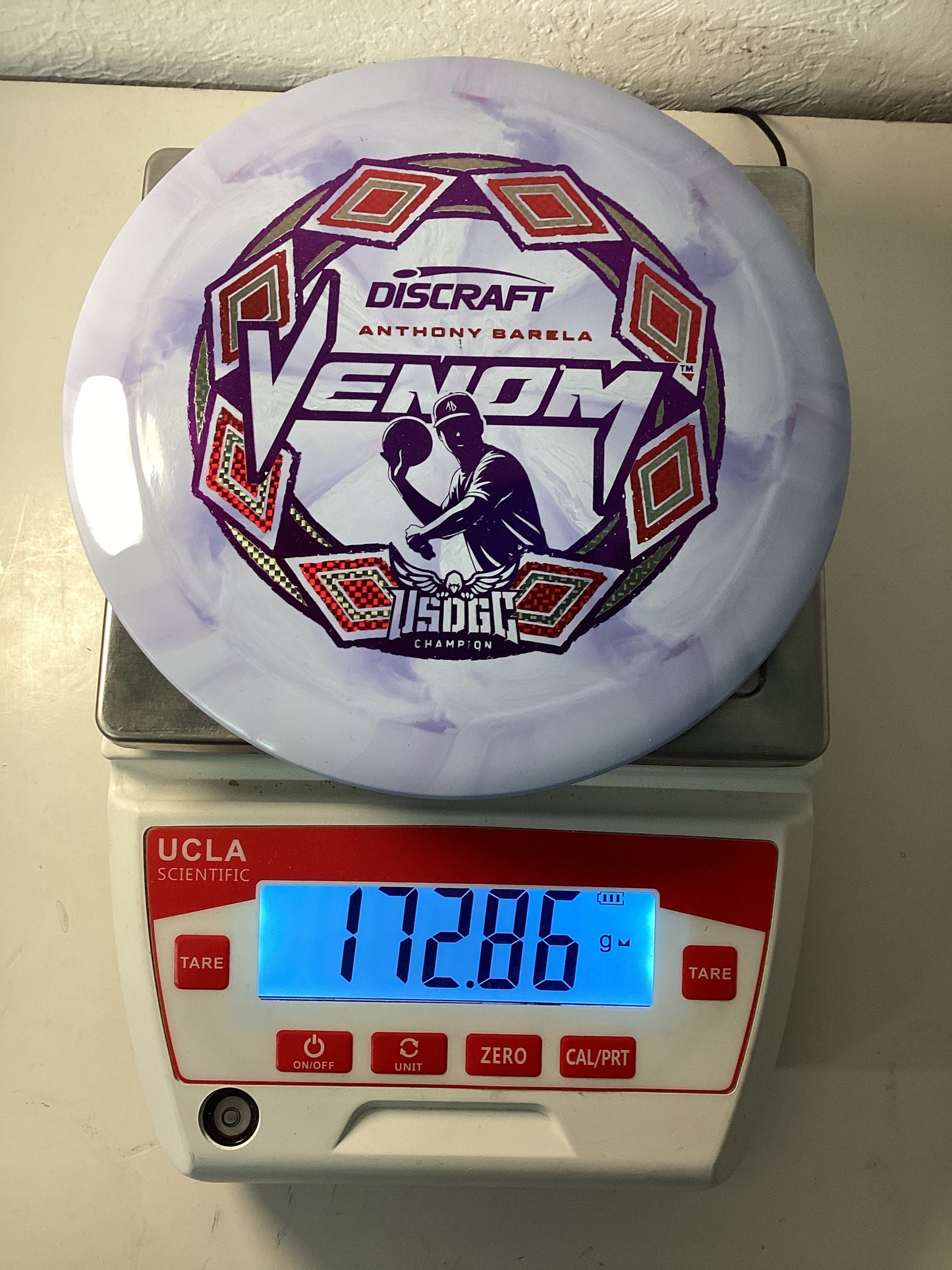 Discraft ESP Swirl Venom Anthony Barela USDCG Champion