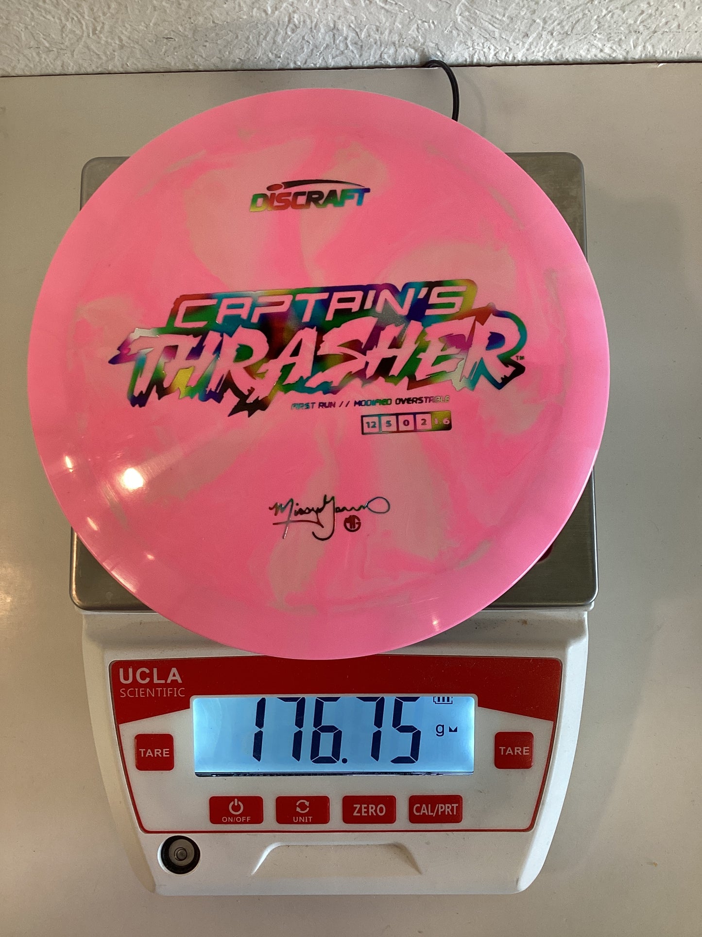 Discraft Missy Gannon Captain’s Thrasher First Run