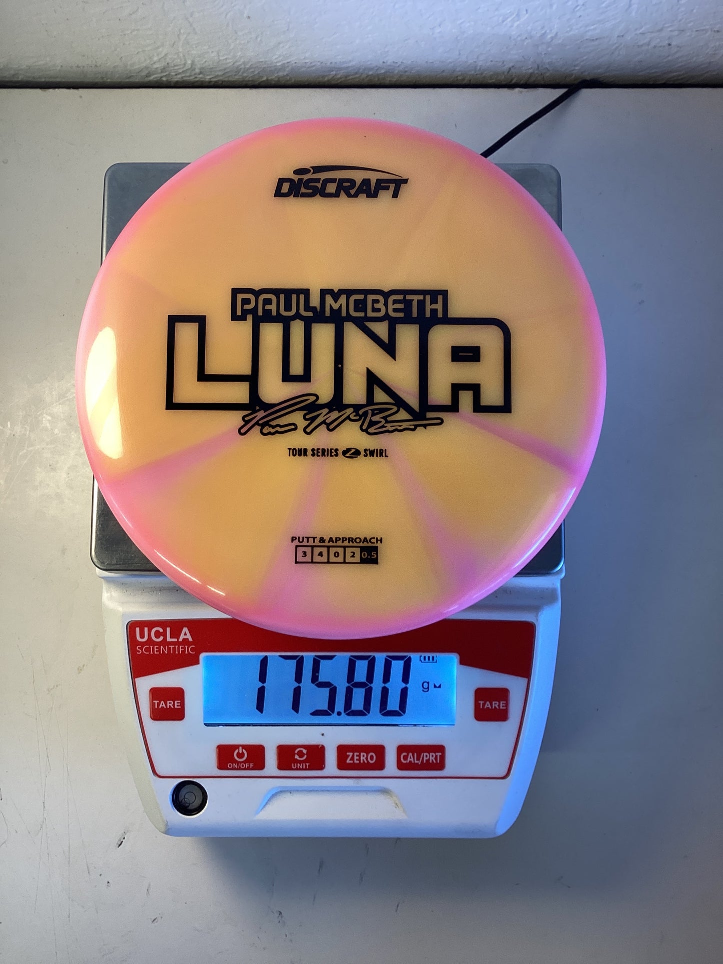 Discraft Z Swirl Luna Paul McBeth 2025 Tour Series