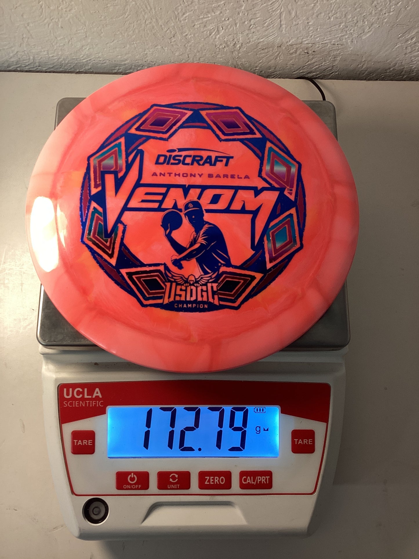 Discraft ESP Swirl Venom Anthony Barela USDCG Champion
