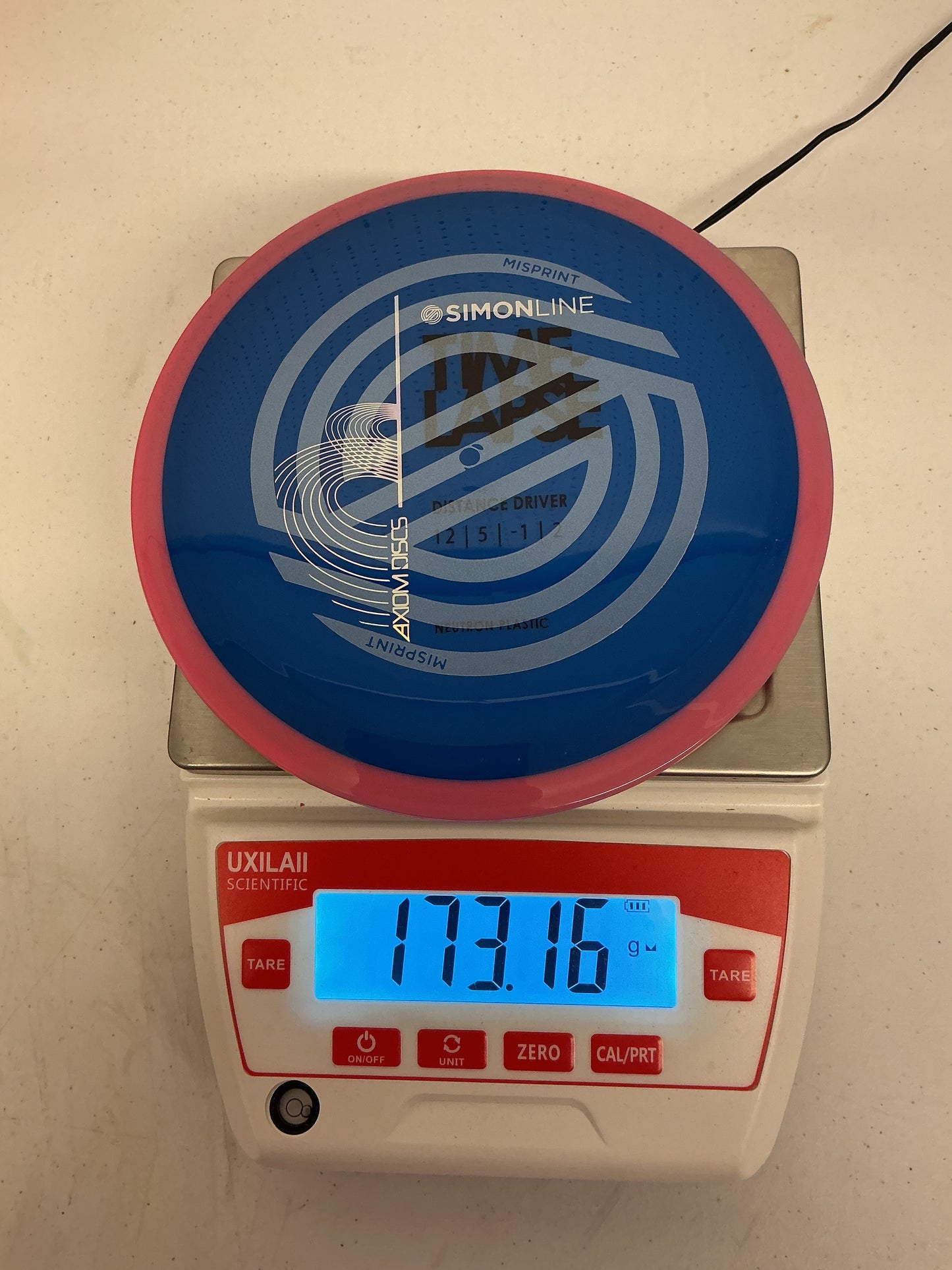 Axiom Neutron Time-Lapse (Retooled) Misprint - Simon Line Misprint Stamp