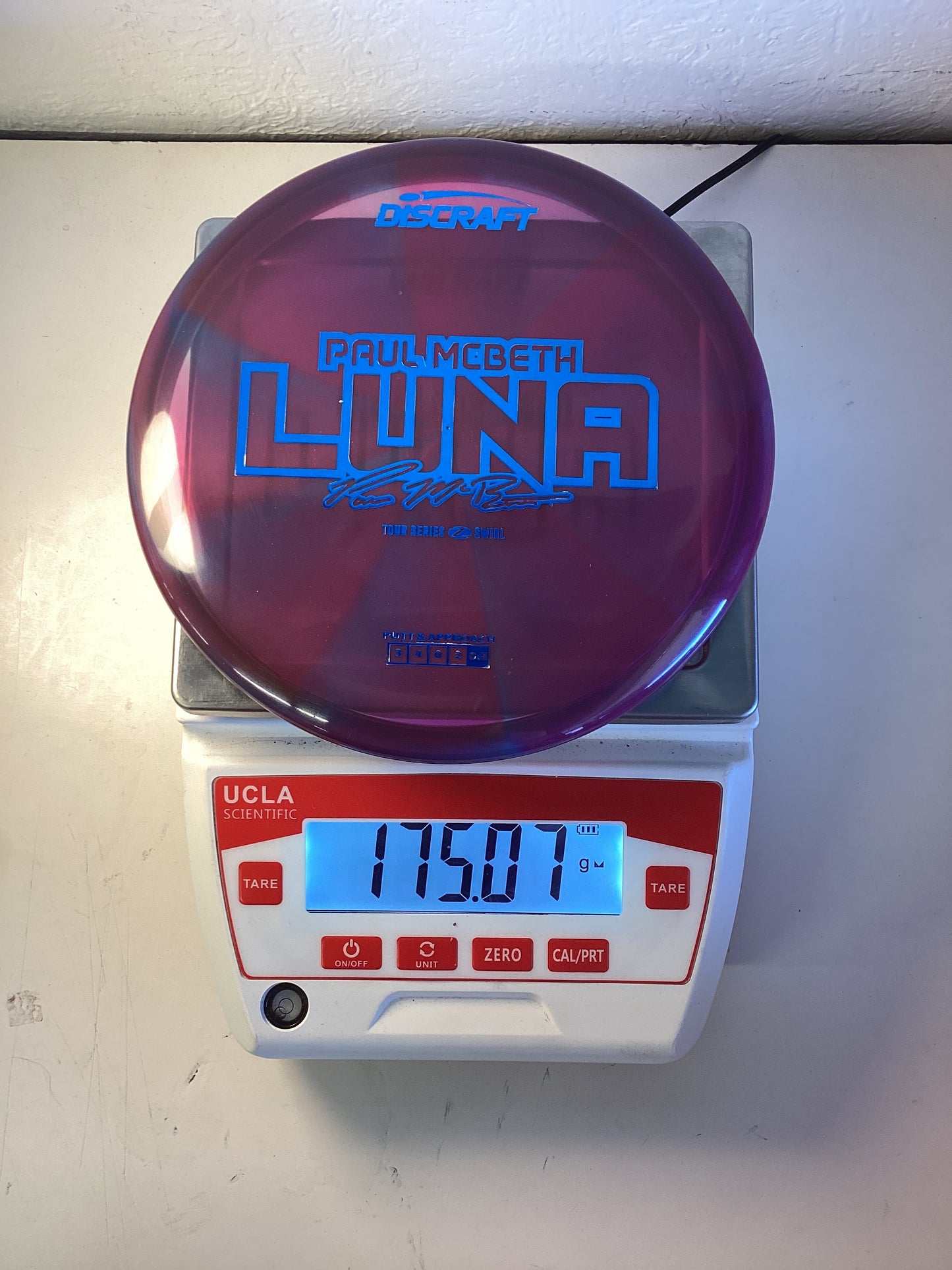Discraft Z Swirl Luna Paul McBeth 2025 Tour Series