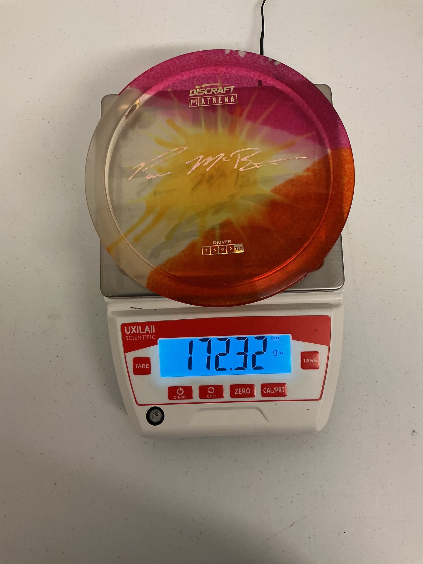 Discraft Z Line Fly Dye Paul McBeth Athena