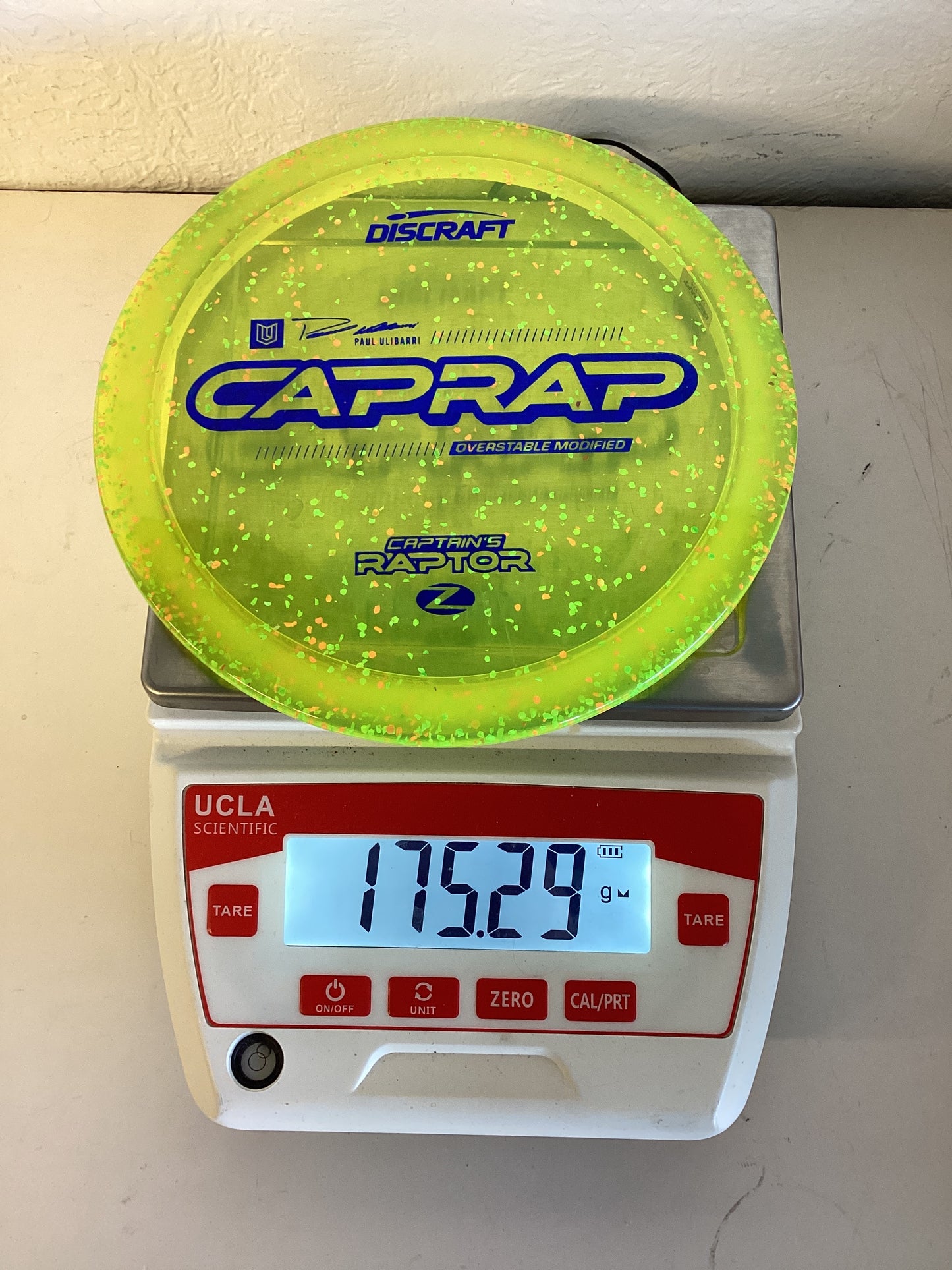Discraft Z Confetti Captain's Raptor 2026