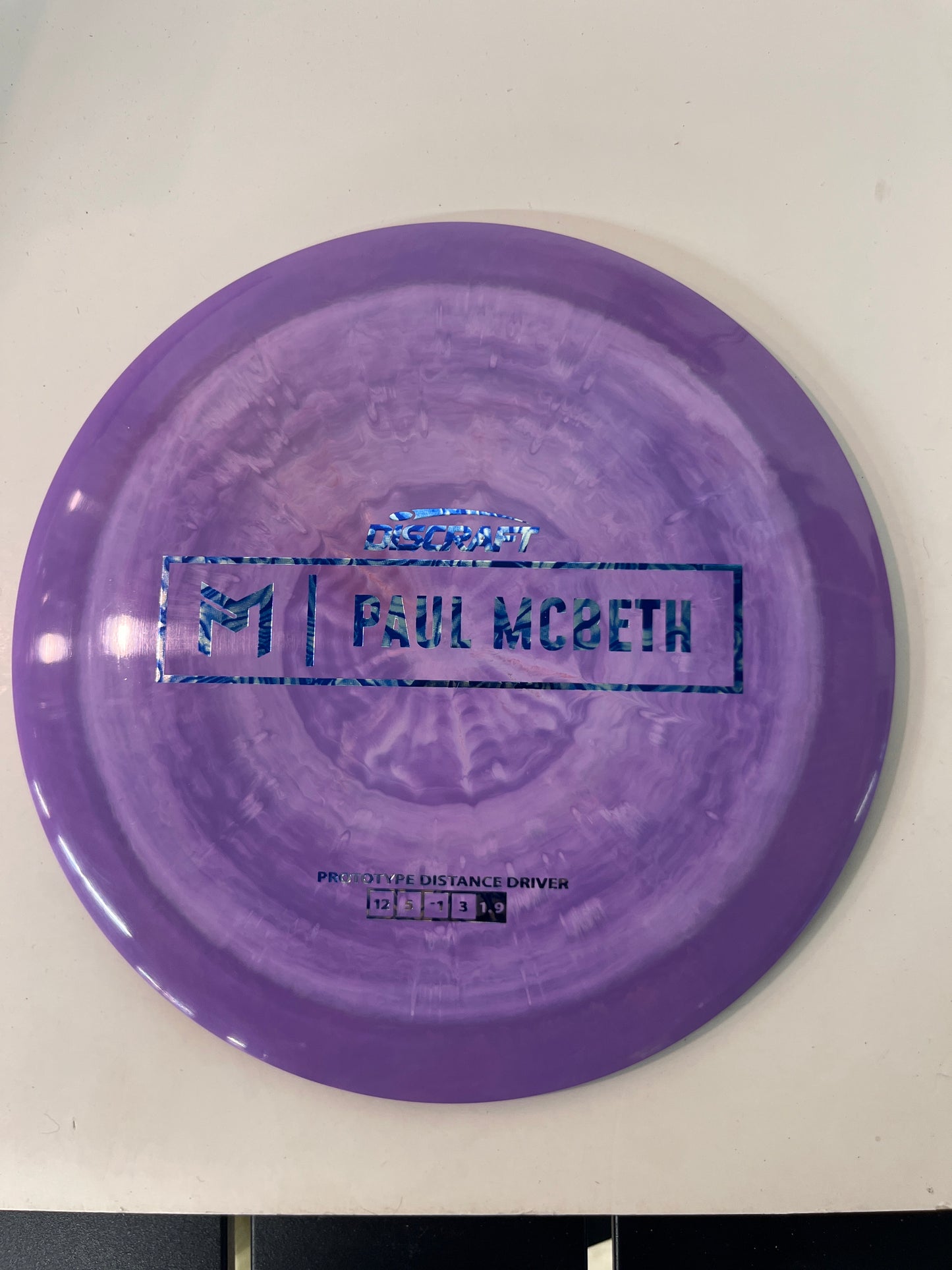 Discraft ESP Paul McBeth "Kong" Prototype Pre-Owned *Rare*