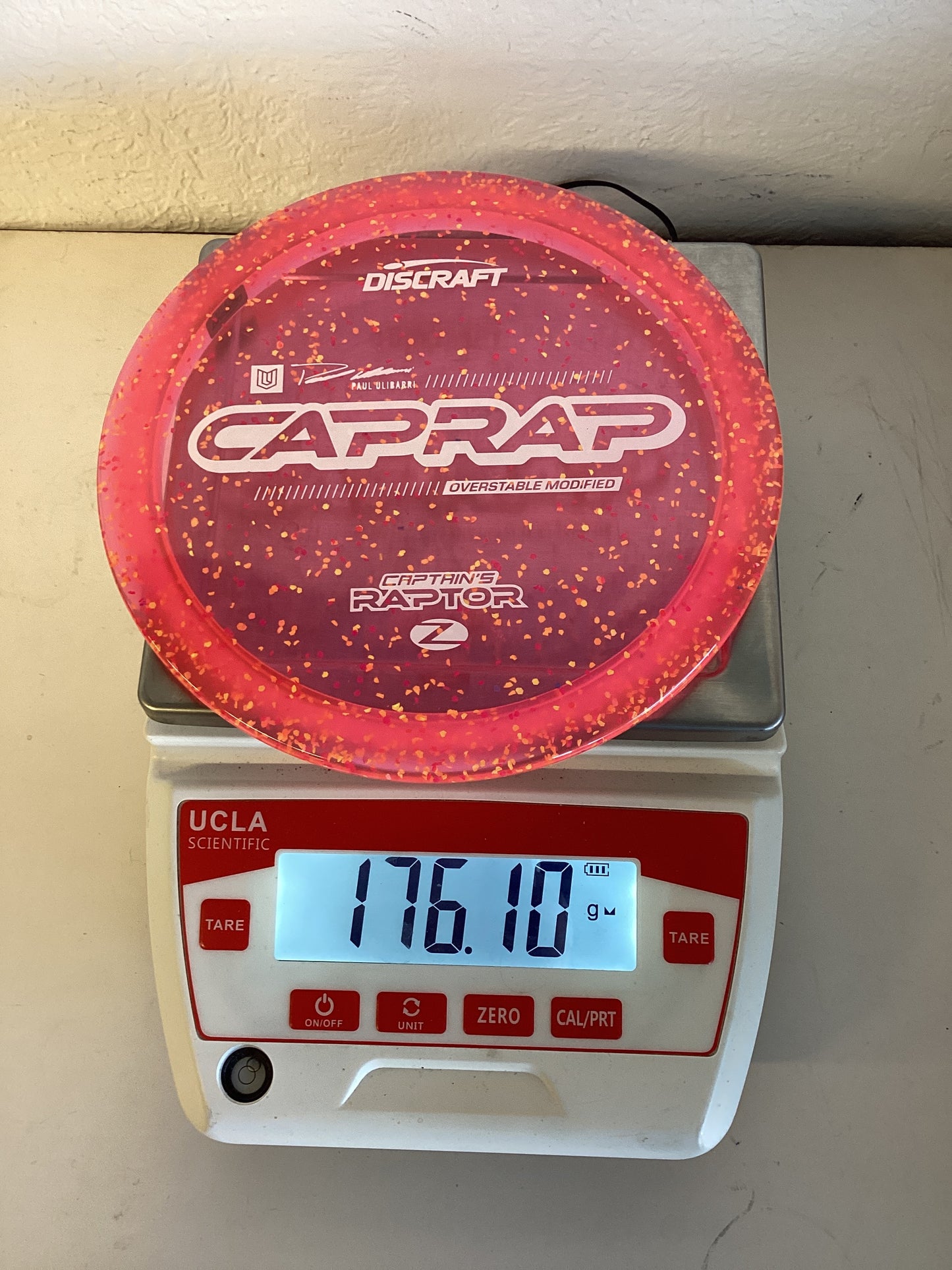 Discraft Z Confetti Captain's Raptor 2026