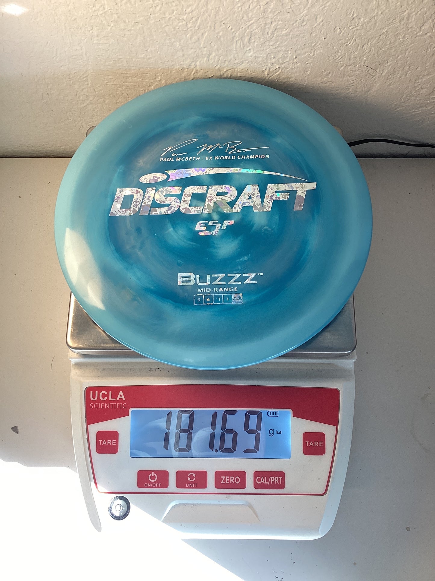 Discraft Paul McBeth 6x ESP Buzzz Signature Series