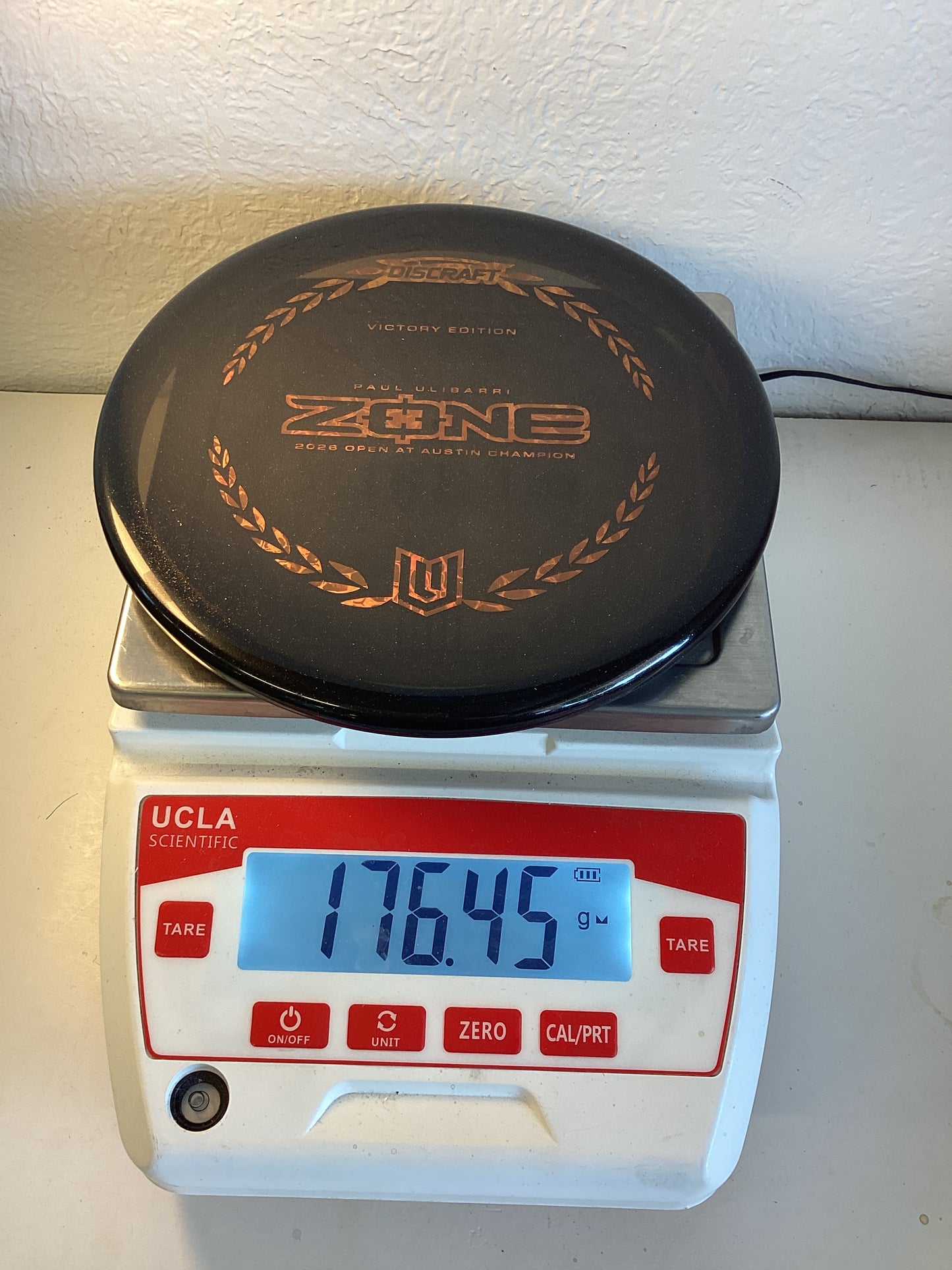 Discraft Victory Edition Zone - Paul Ulibarri 2026 Open at Austin