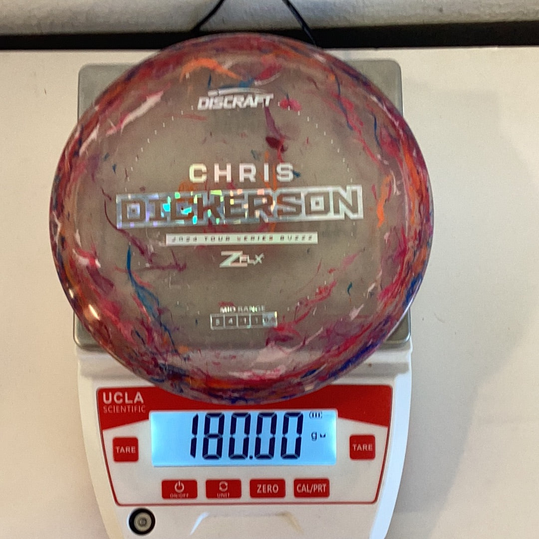 Discraft Jawbreaker Z FLX Buzzz Chris Dickerson 2024 Tour Series