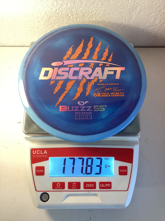 Discraft Worlds 2026 Edition ESP Buzzz SS - Paul McBeth 6-Claw