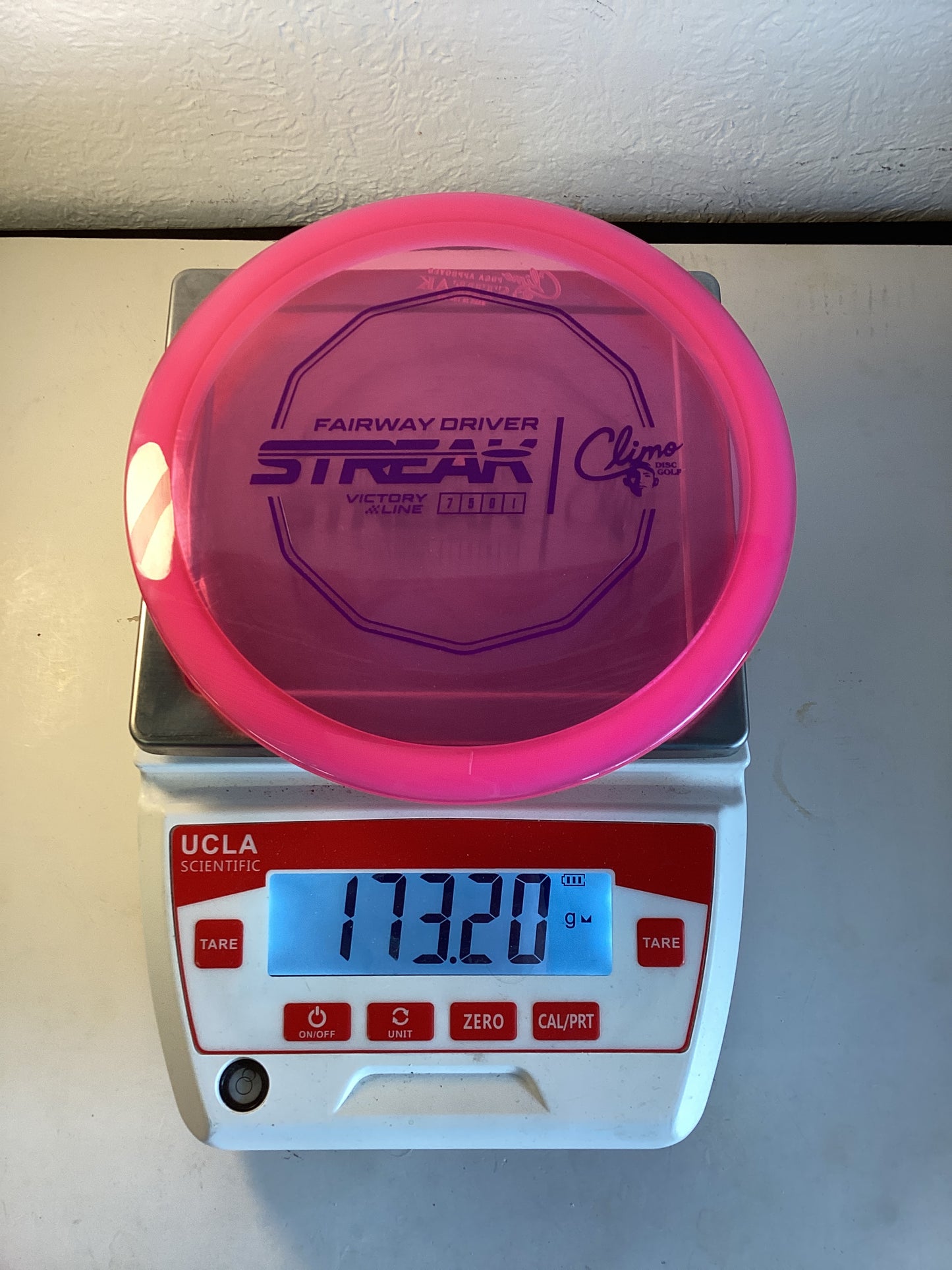 Climo Disc Golf Victory Line Streak