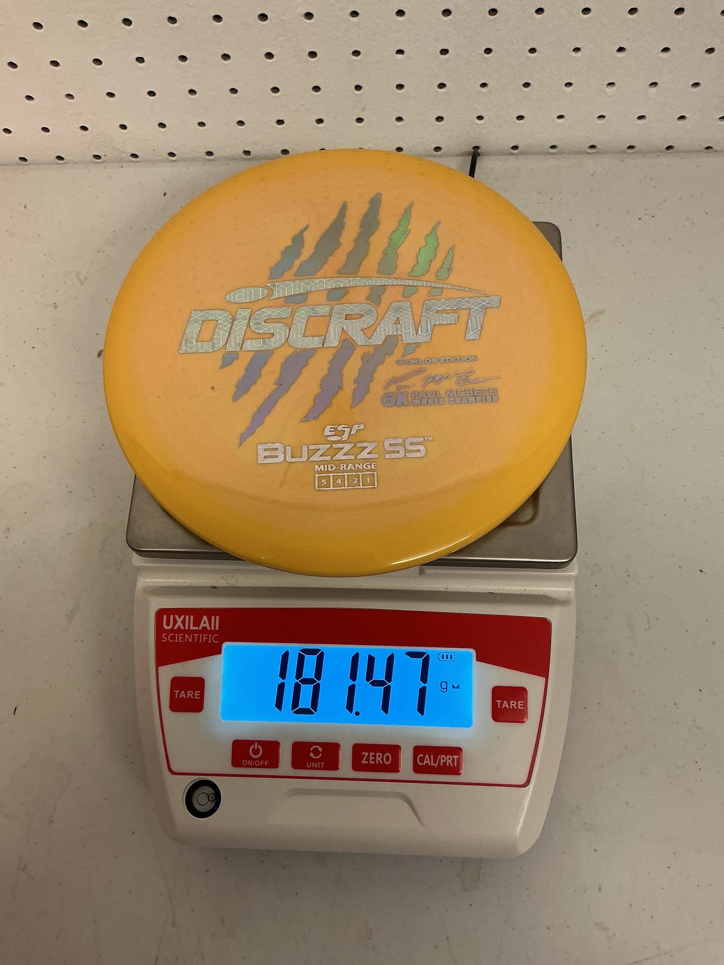 Discraft Worlds 2026 Edition ESP Buzzz SS - Paul McBeth 6-Claw