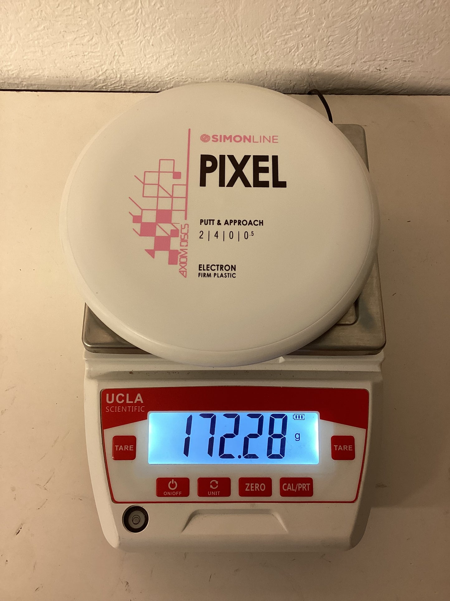 Axiom Simon Line Electron Pixel - White/White/Pink Gyropalooza Exclusive Stamp