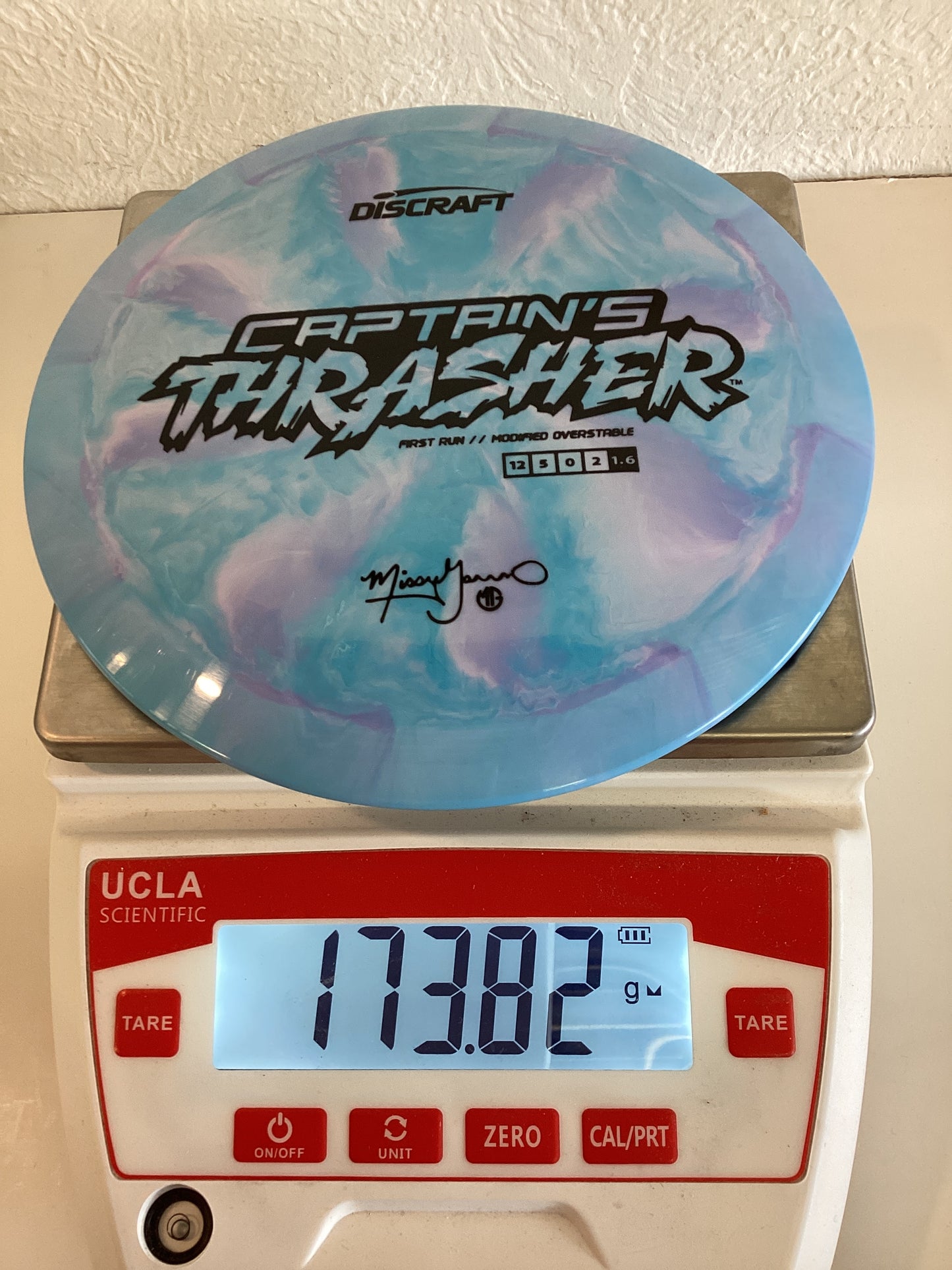 Discraft Missy Gannon Captain’s Thrasher First Run