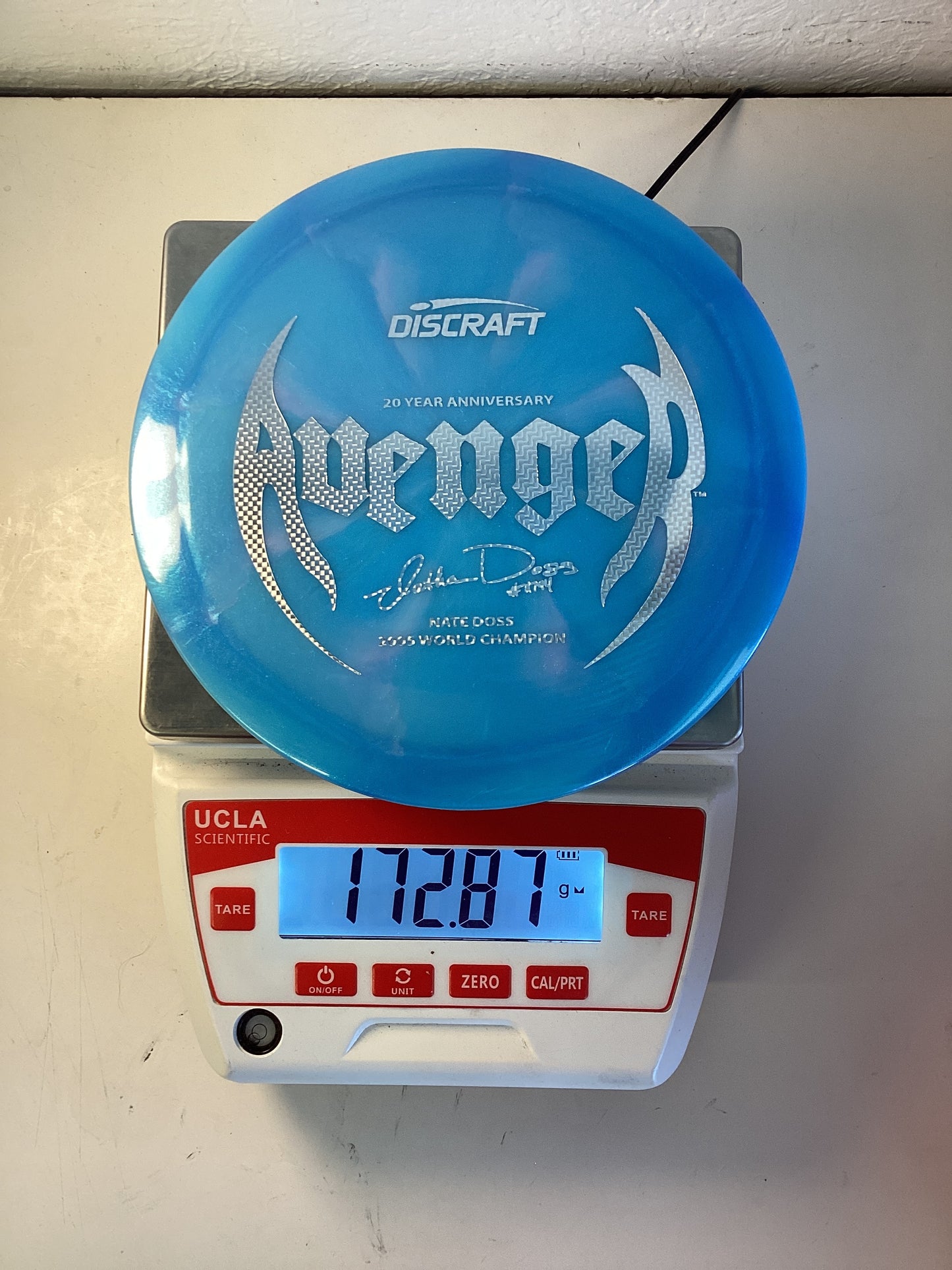 Discraft Colorshift Z Swirl Avenger - Nate Doss 20 Year Anniverary