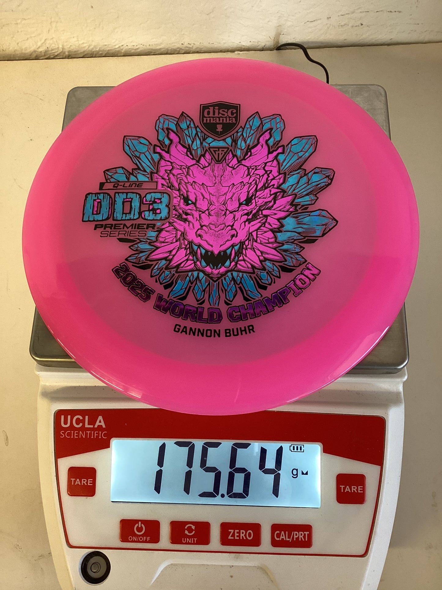 Discmania Q -Line DD3 - Gannon Buhr Premier Series 2025 World Champion