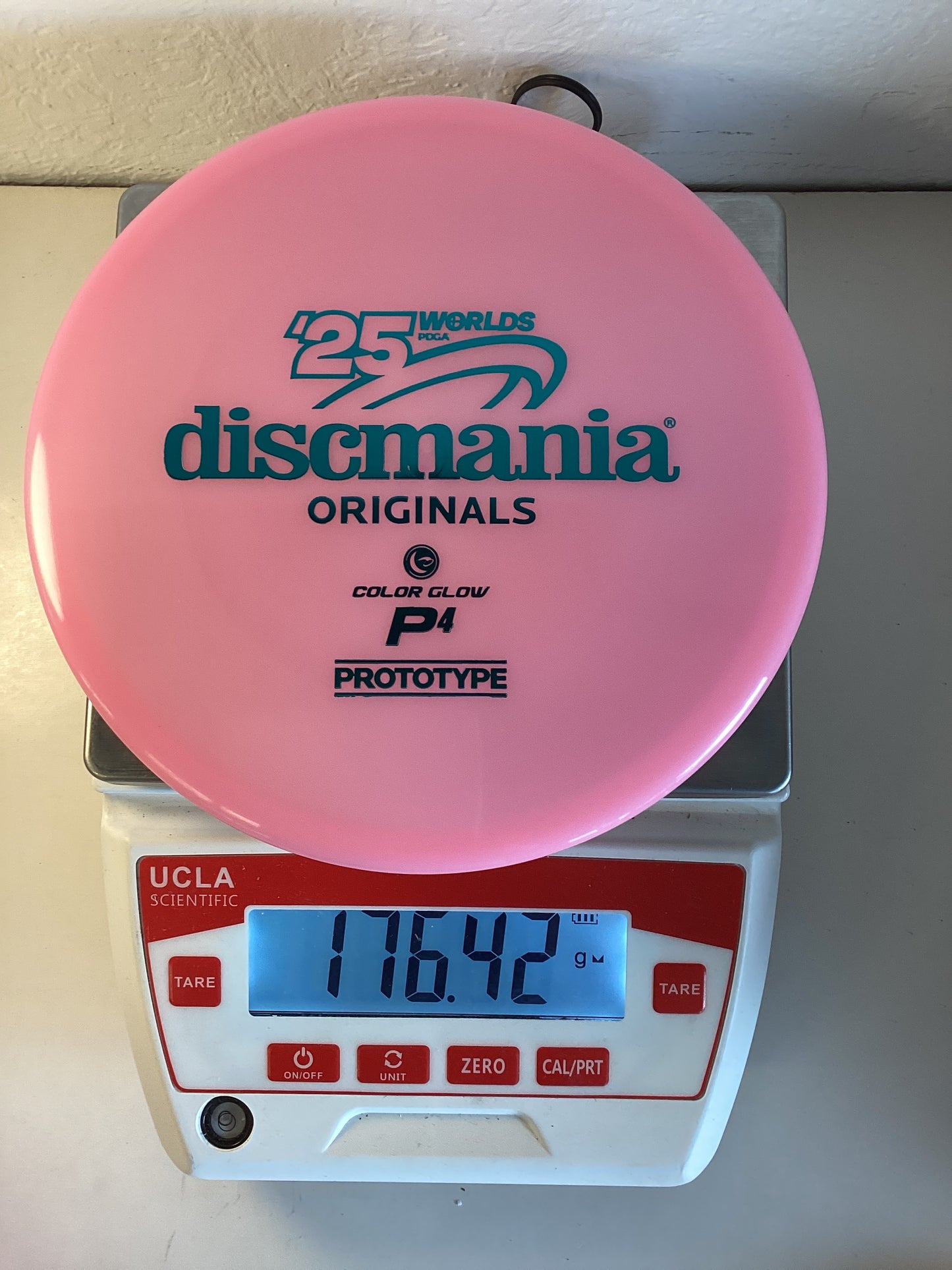 Discmania Prototype Color Glow C-Line P4 - 2025 Worlds Edition