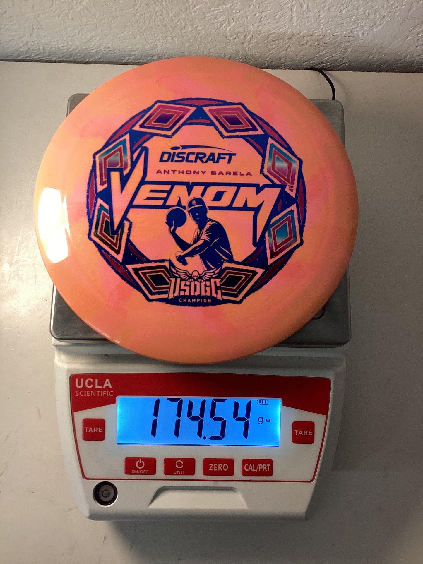 Discraft ESP Swirl Venom Anthony Barela USDCG Champion