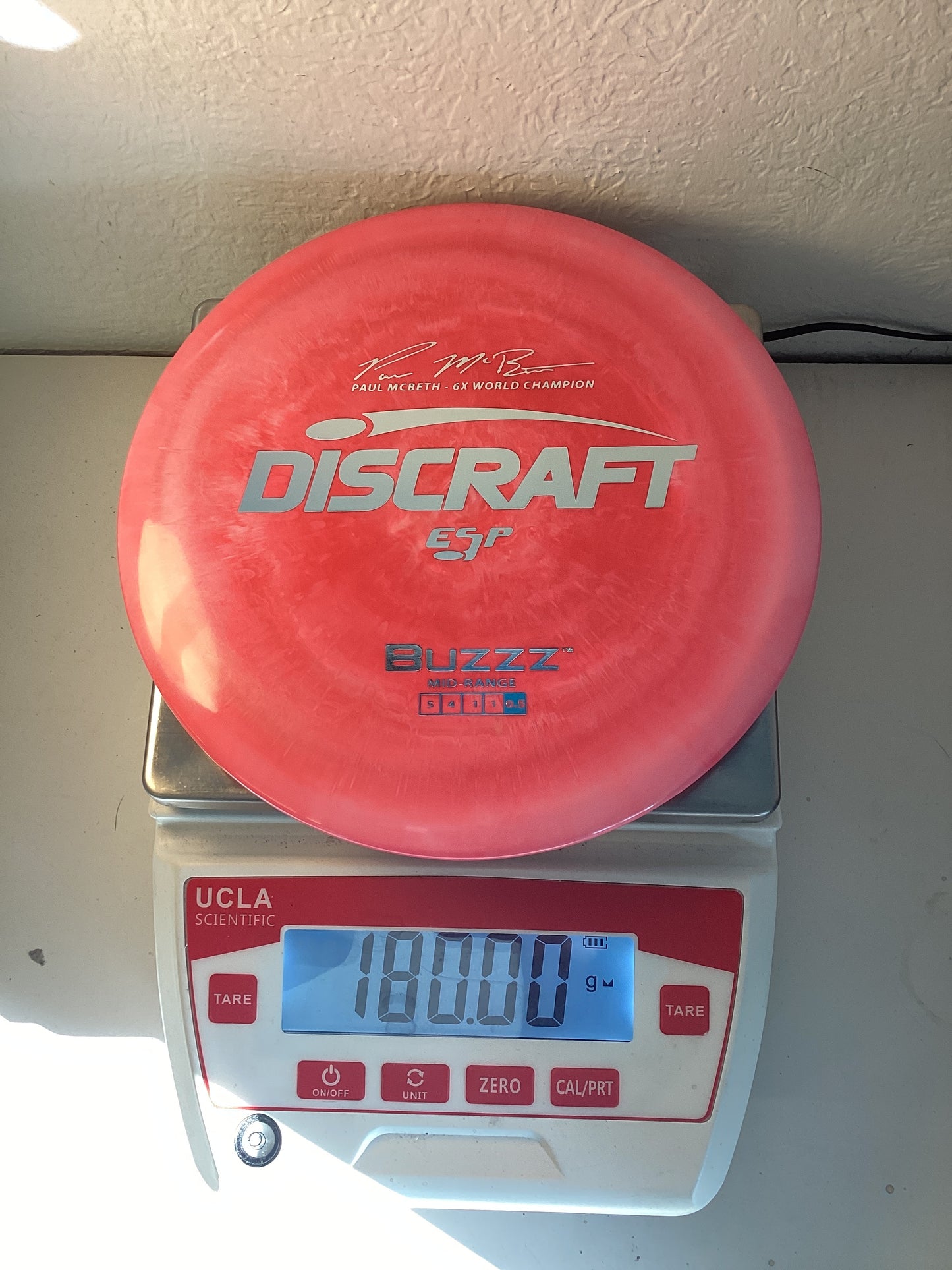 Discraft Paul McBeth 6x ESP Buzzz Signature Series