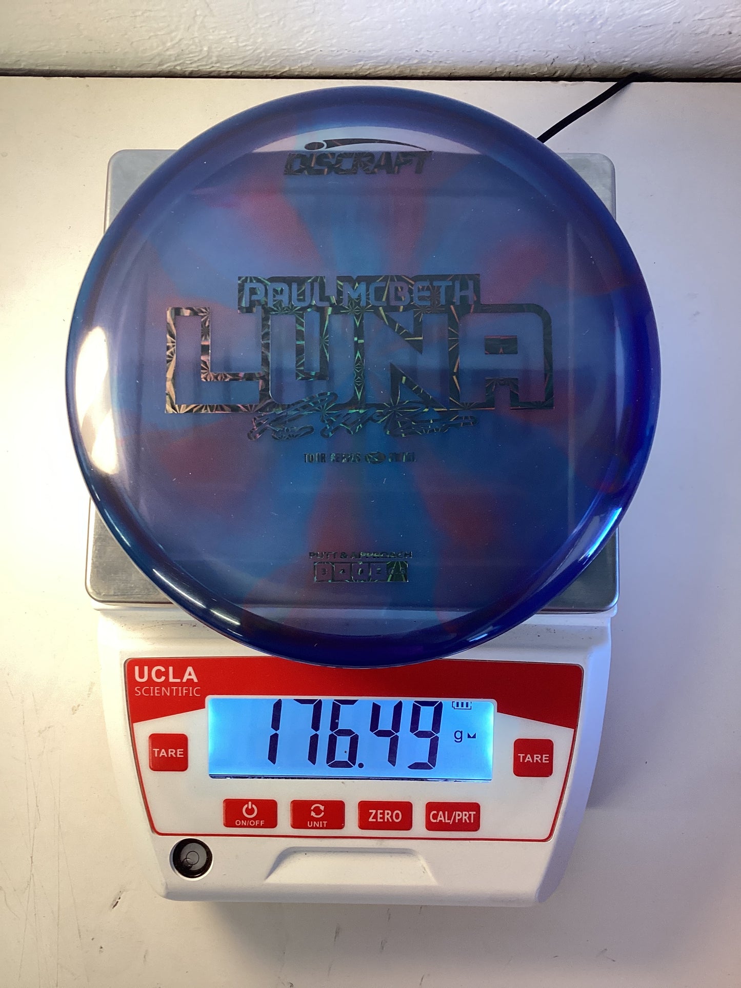 Discraft Z Swirl Luna Paul McBeth 2025 Tour Series
