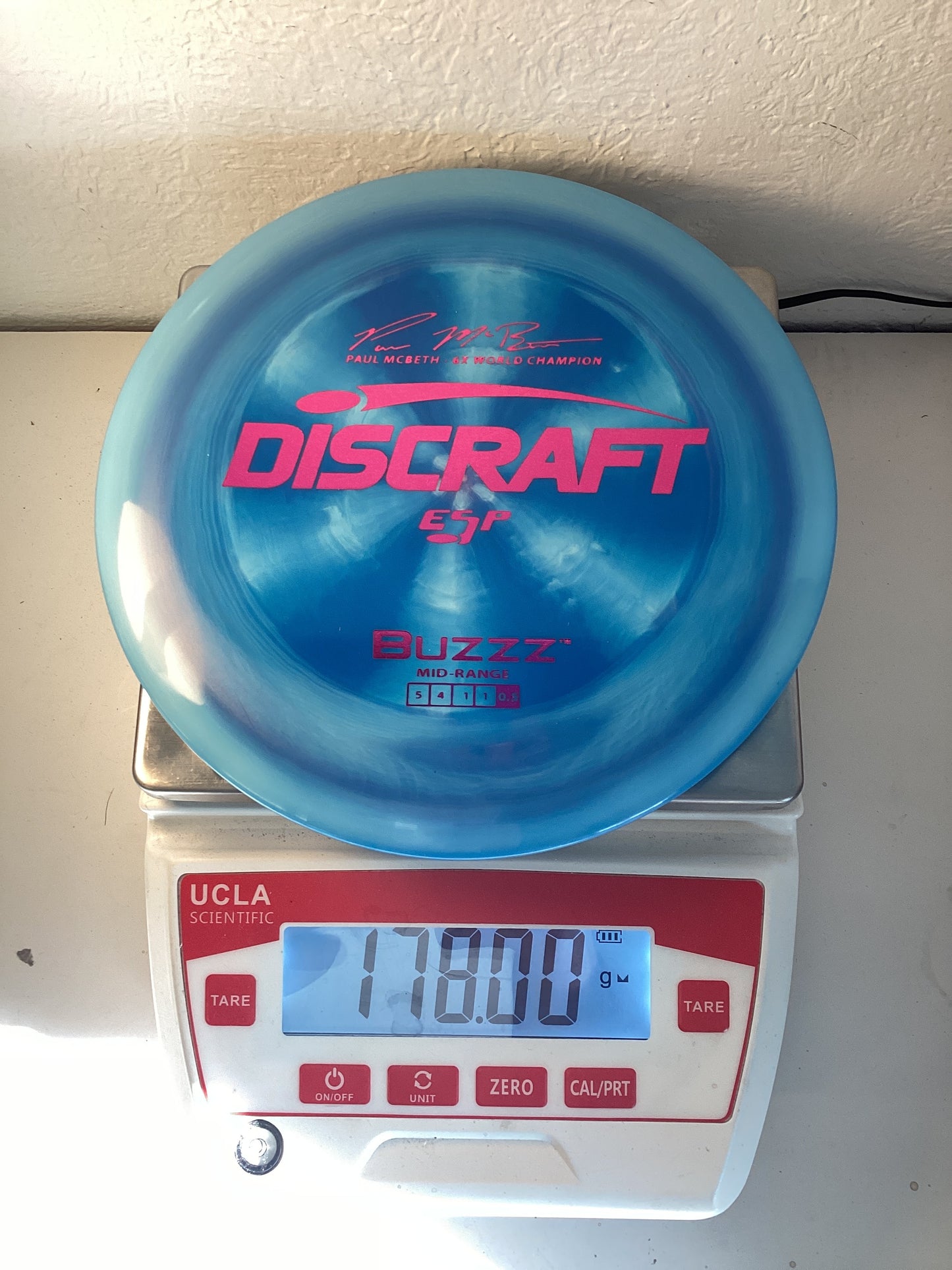 Discraft Paul McBeth 6x ESP Buzzz Signature Series