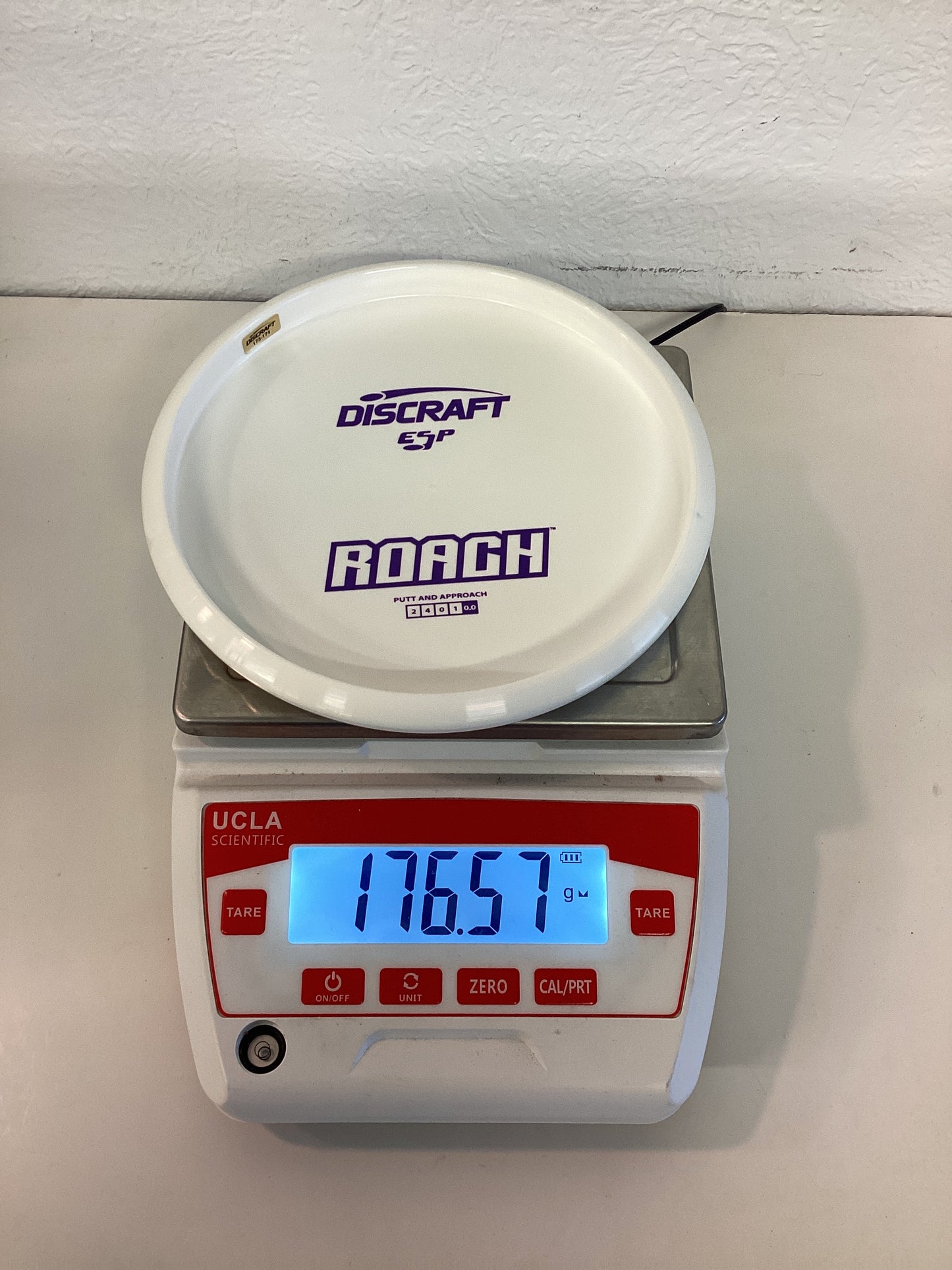 Discraft ESP Roach Solid White Bottom Stamp