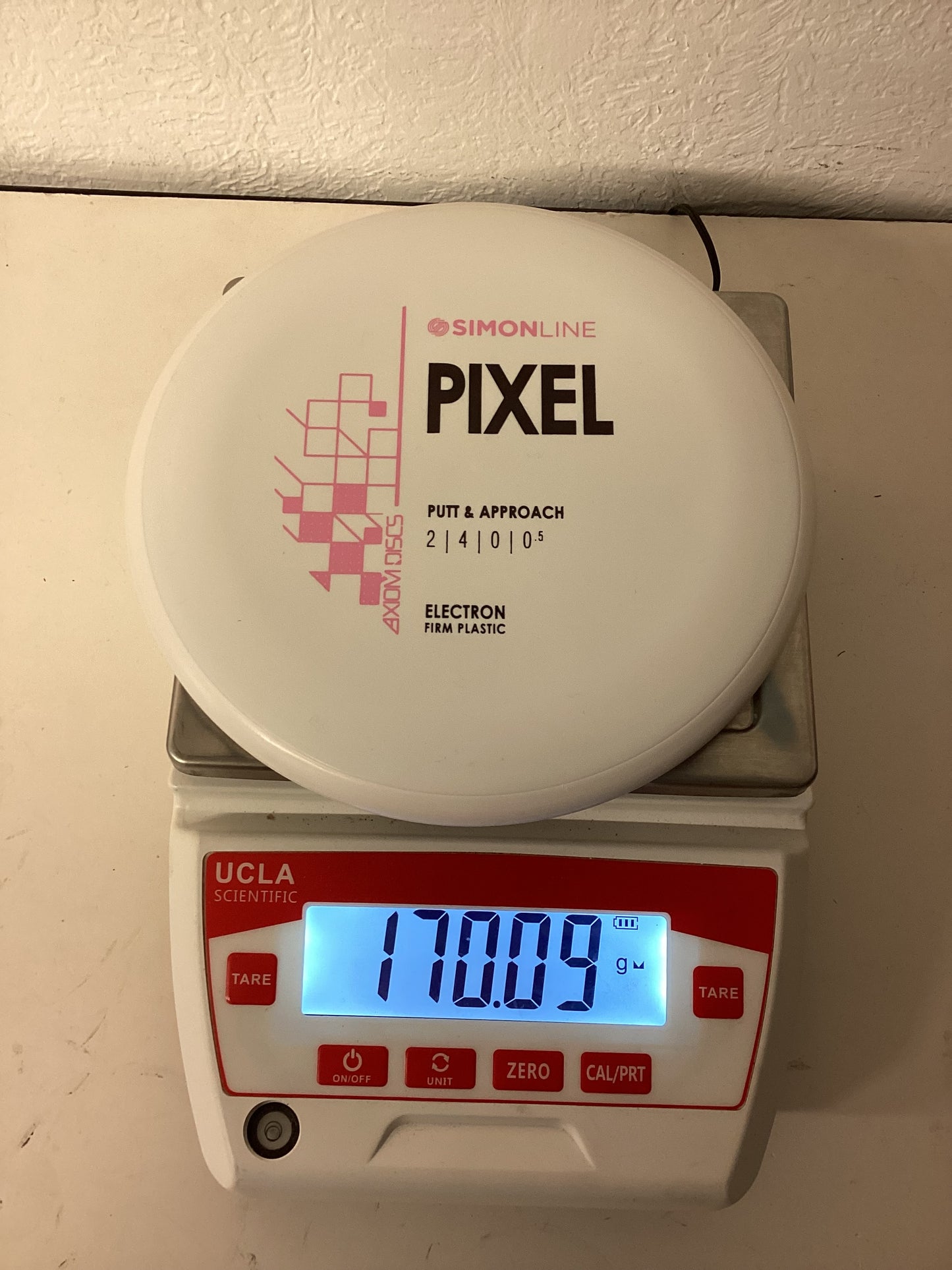 Axiom Simon Line Electron Pixel - White/White/Pink Gyropalooza Exclusive Stamp
