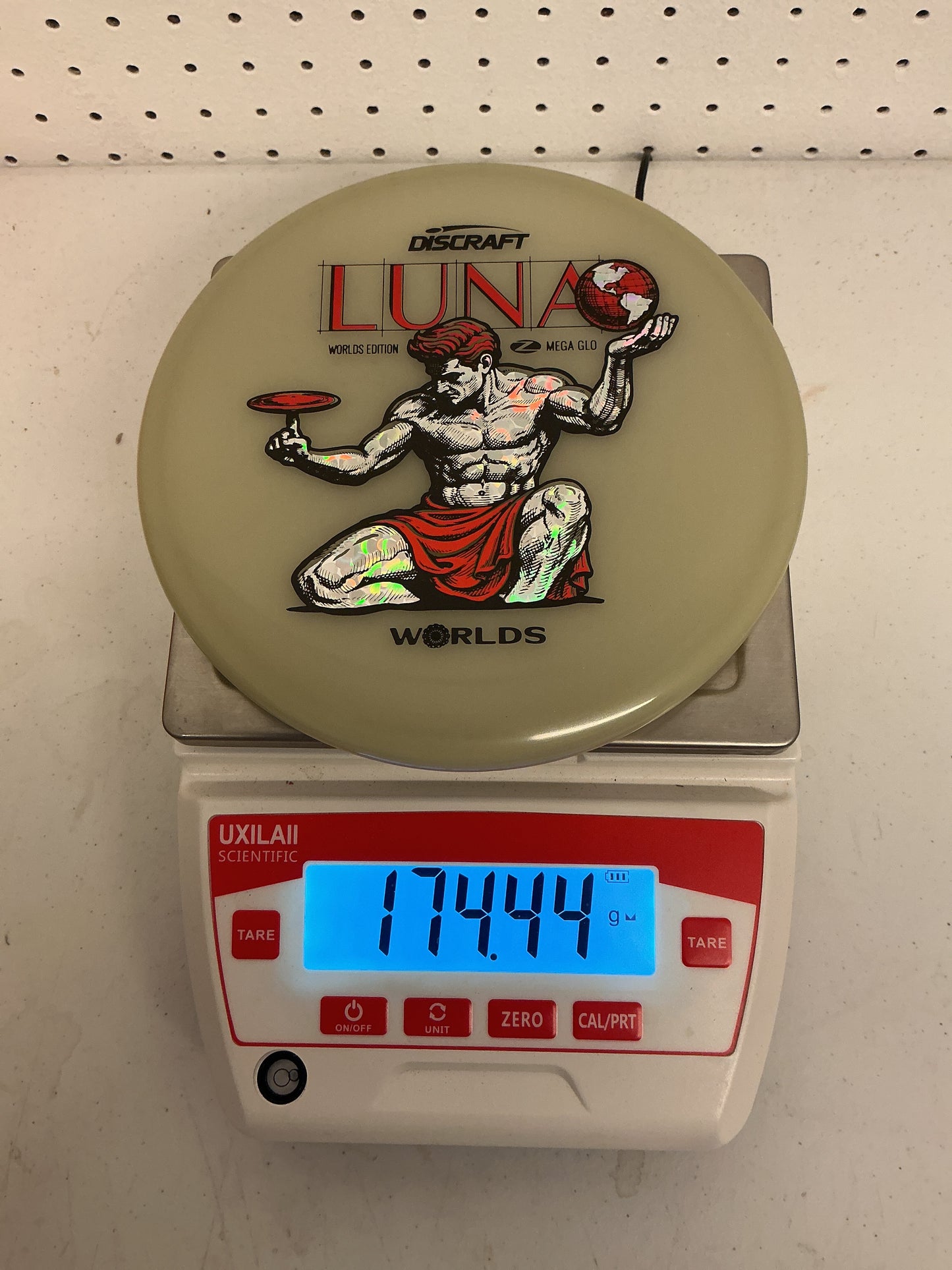 Discraft Worlds 2026 Edition Mega Glo Luna - Spirit of Detroit