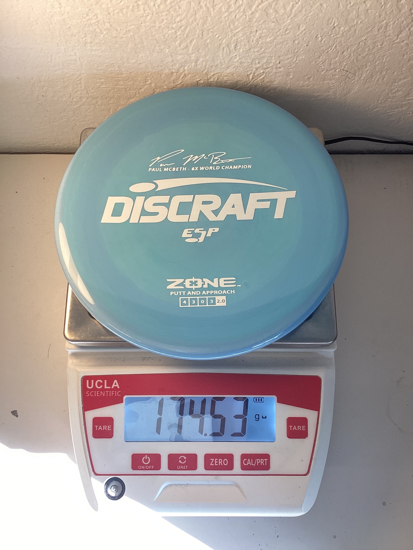 Discraft Paul McBeth 6x ESP Zone Signature Series