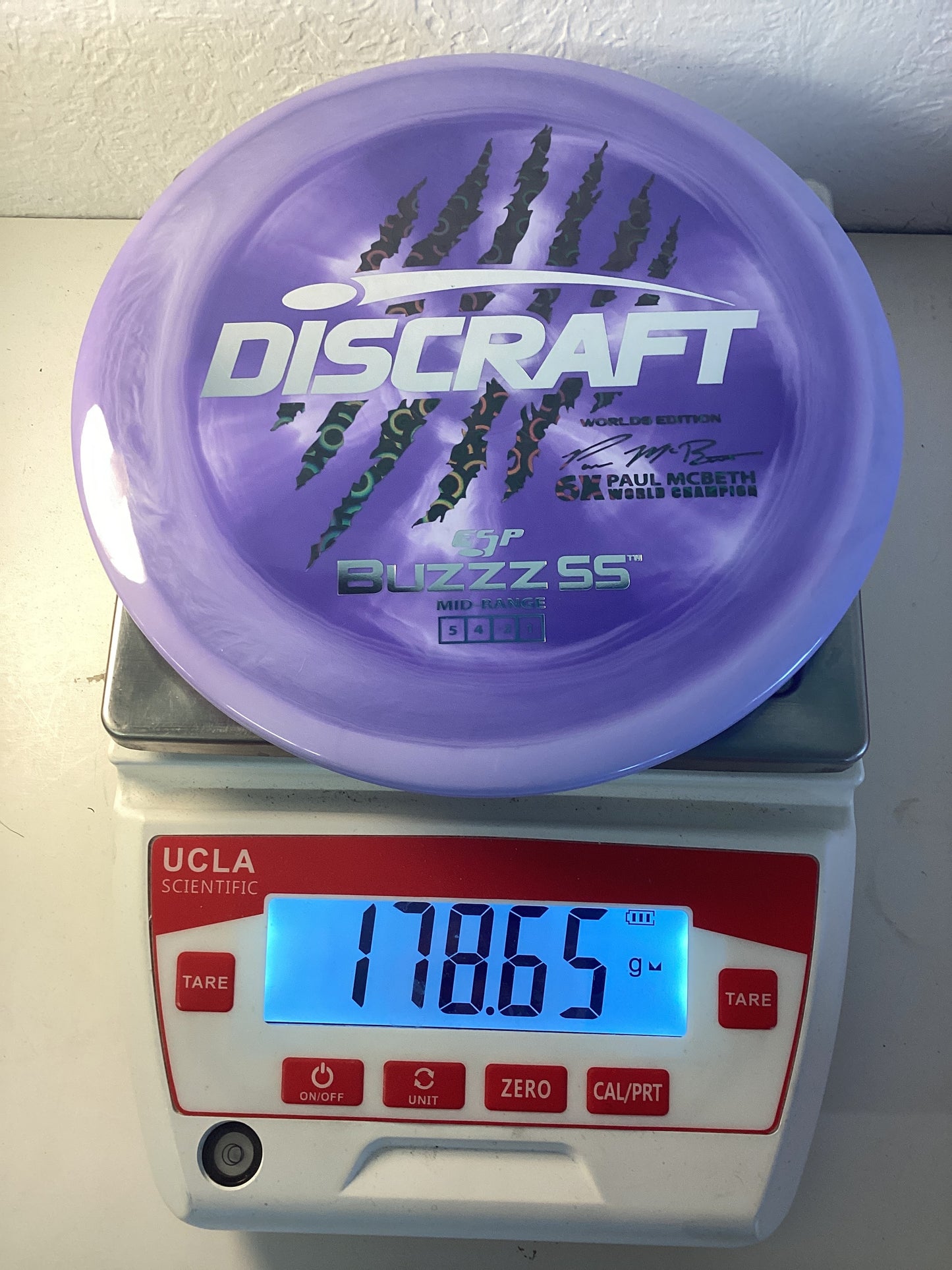 Discraft Worlds 2026 Edition ESP Buzzz SS - Paul McBeth 6-Claw