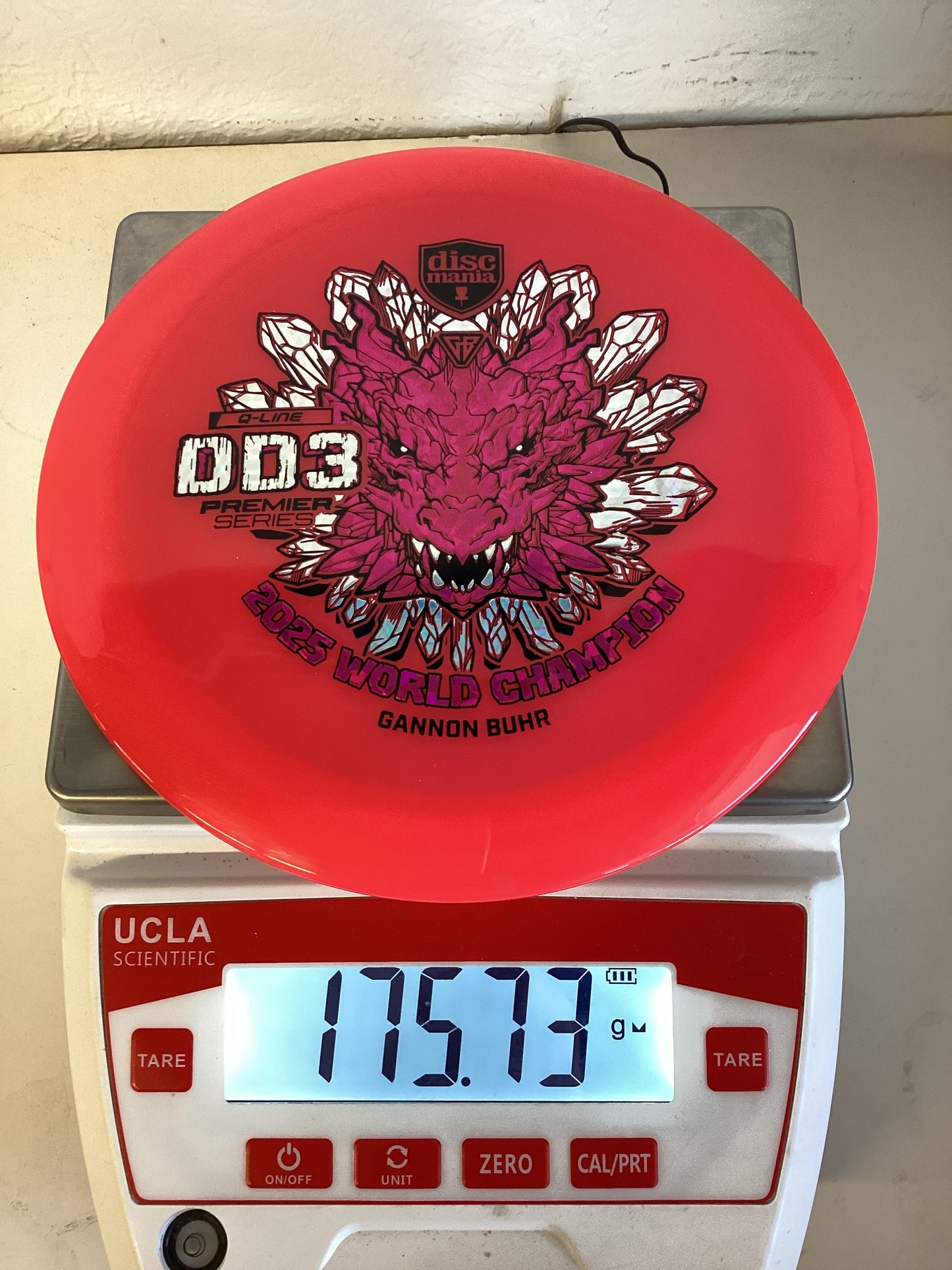 Discmania Q -Line DD3 - Gannon Buhr Premier Series 2025 World Champion