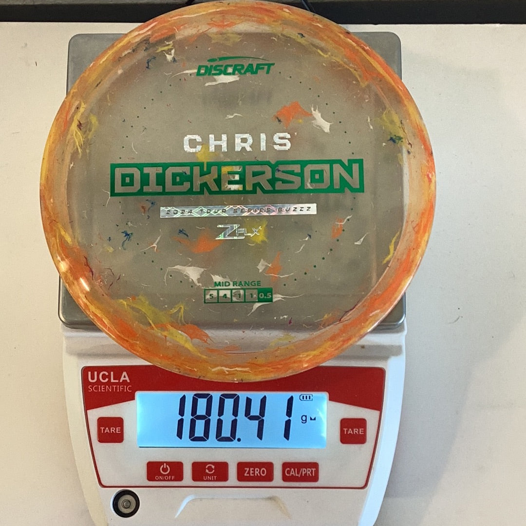 Discraft Jawbreaker Z FLX Buzzz Chris Dickerson 2024 Tour Series