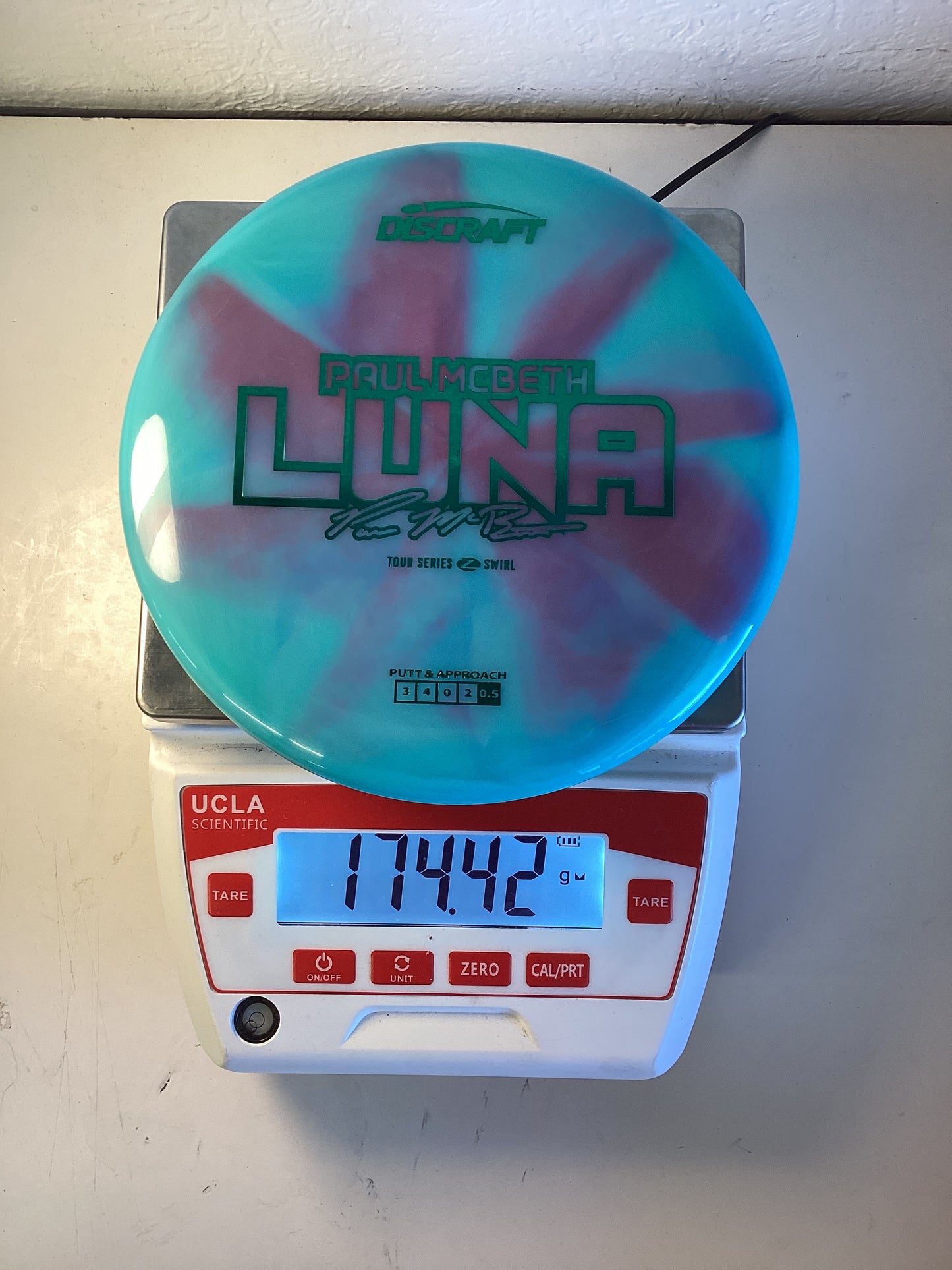 Discraft Z Swirl Luna Paul McBeth 2025 Tour Series