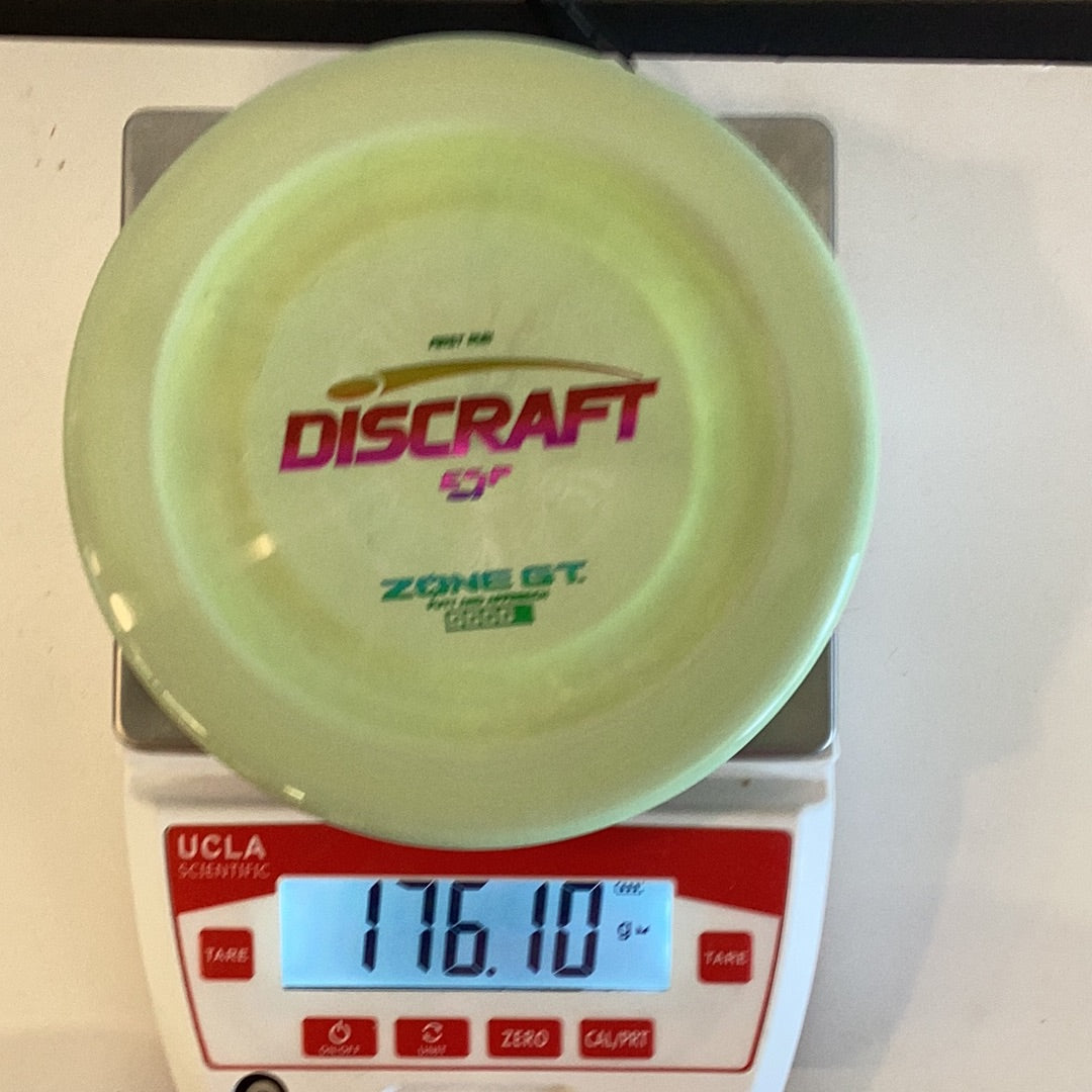 Discraft First Run ESP Zone GT with Banger Top