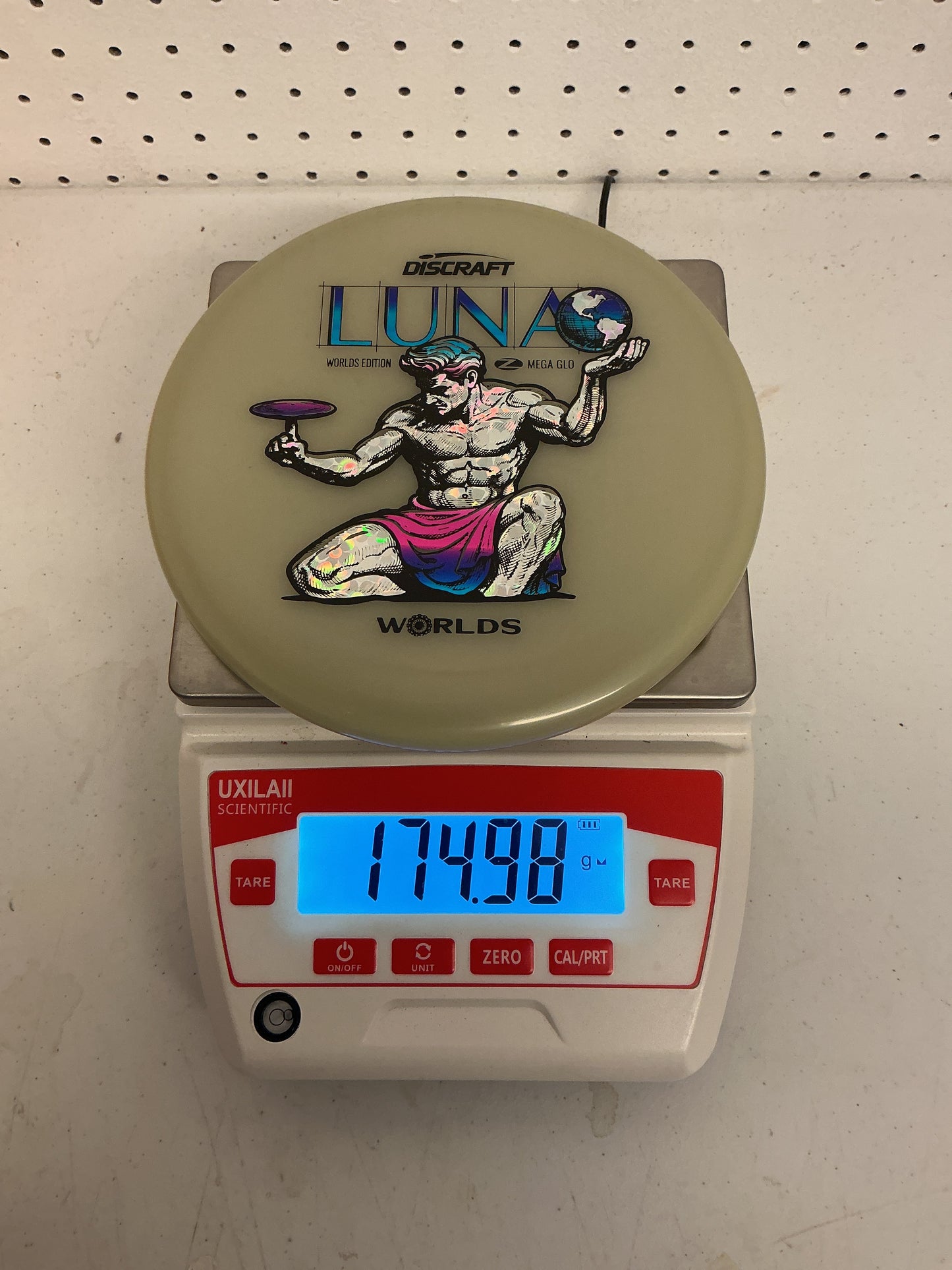 Discraft Worlds 2026 Edition Mega Glo Luna - Spirit of Detroit