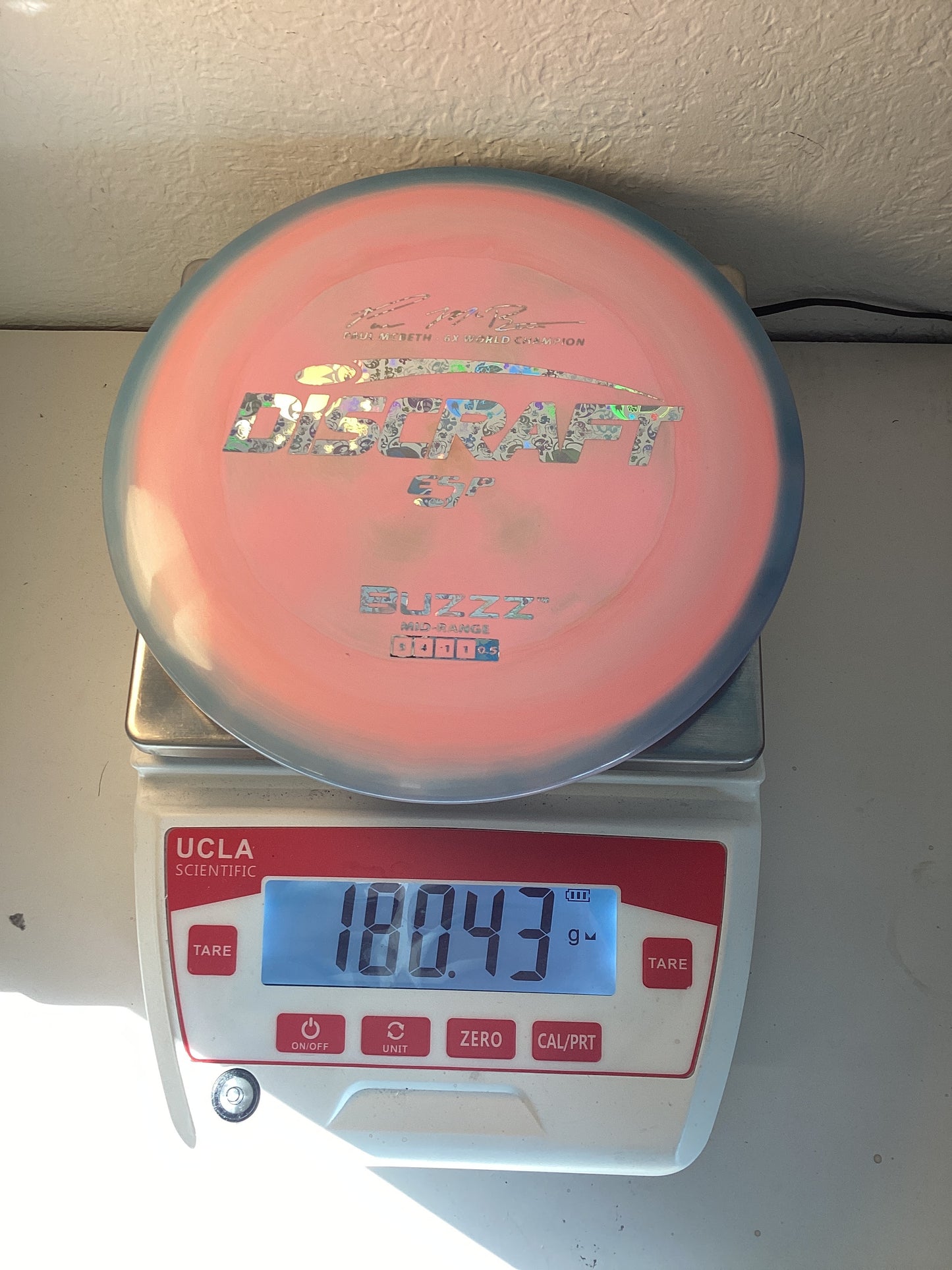 Discraft Paul McBeth 6x ESP Buzzz Signature Series