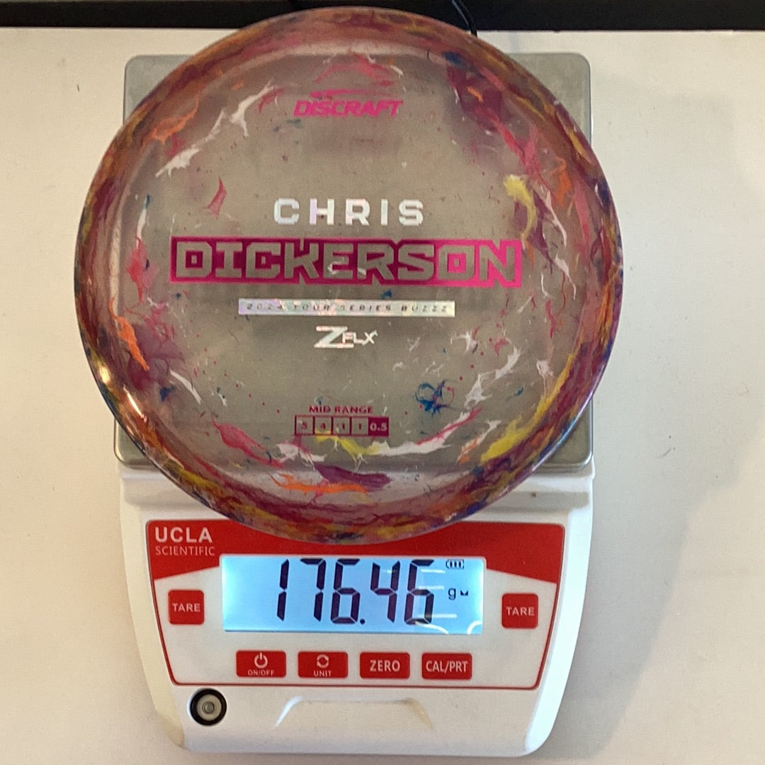 Discraft Jawbreaker Z FLX Buzzz Chris Dickerson 2024 Tour Series