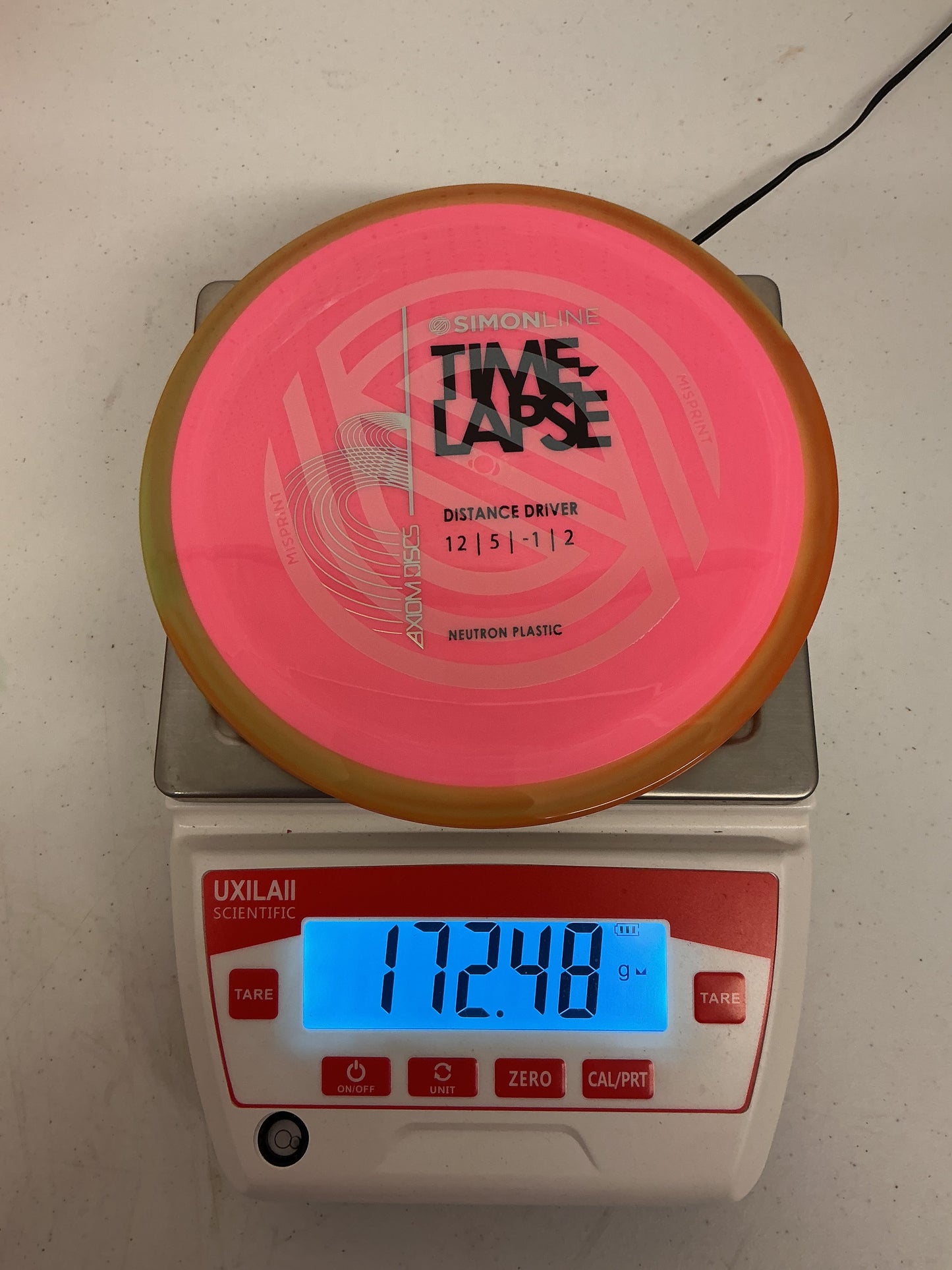 Axiom Neutron Time-Lapse (Retooled) Misprint - Simon Line Misprint Stamp