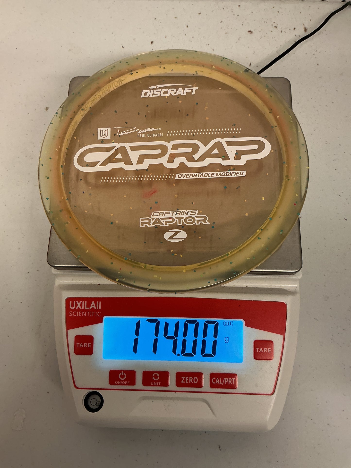Discraft Z Confetti Captain's Raptor 2026