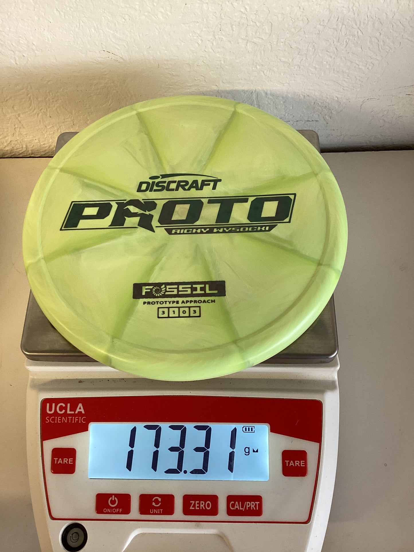 Discraft Ricky Wysocki Prototype Fossil