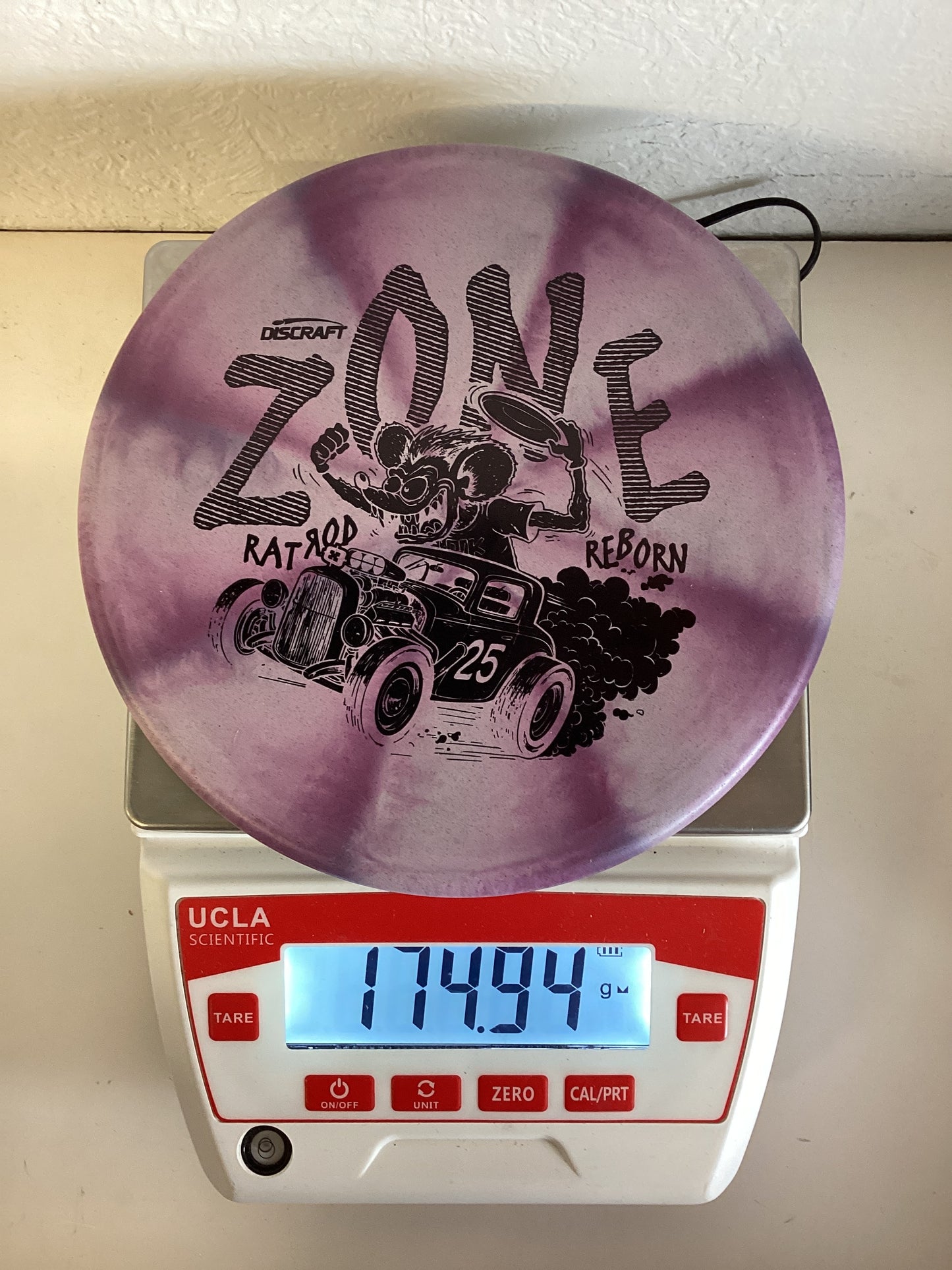 Discraft Rubber Blend Swirl (8-hole) Zone - 2025 Ledgestone Edition