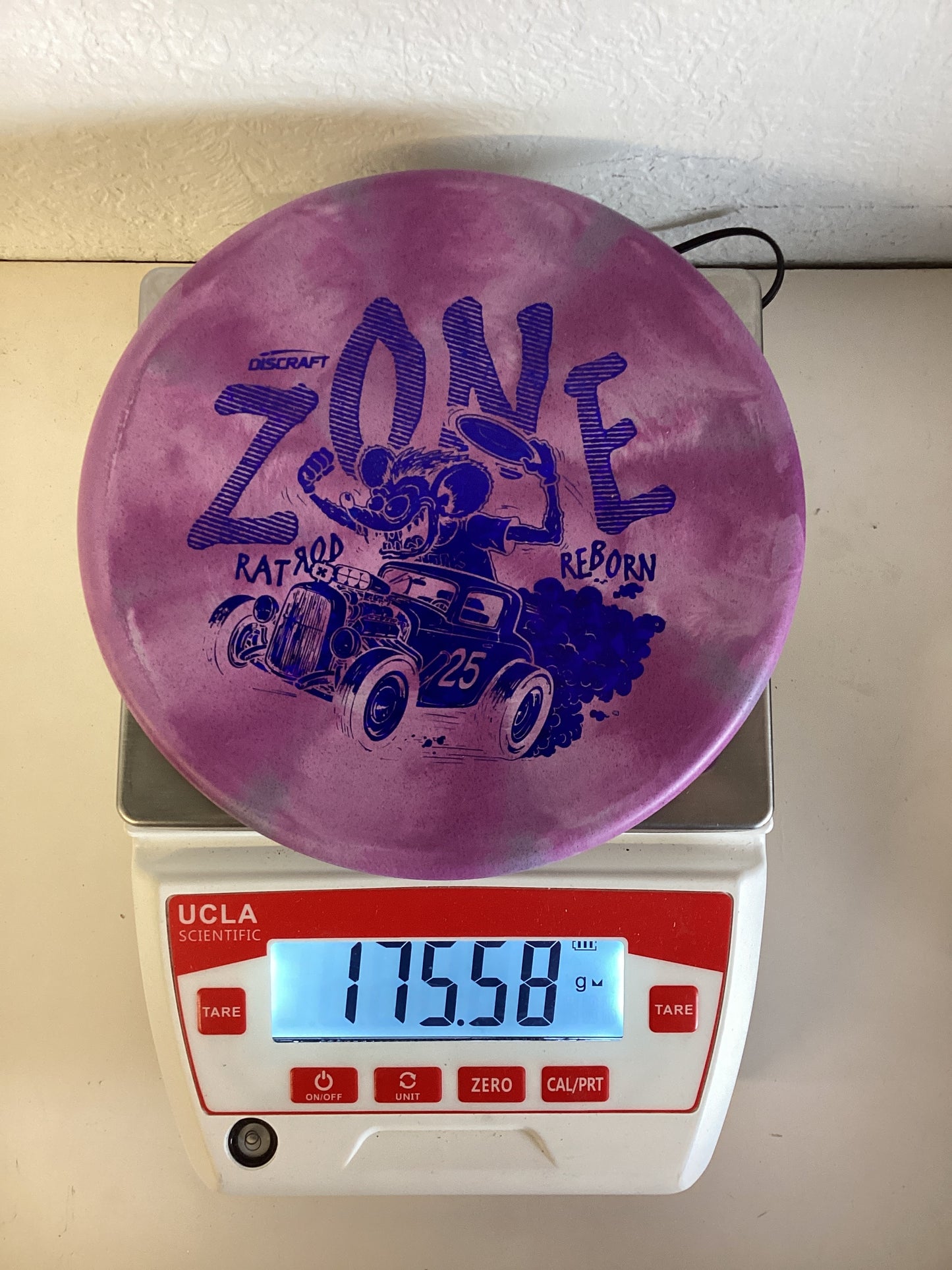 Discraft Rubber Blend Swirl (8-hole) Zone - 2025 Ledgestone Edition