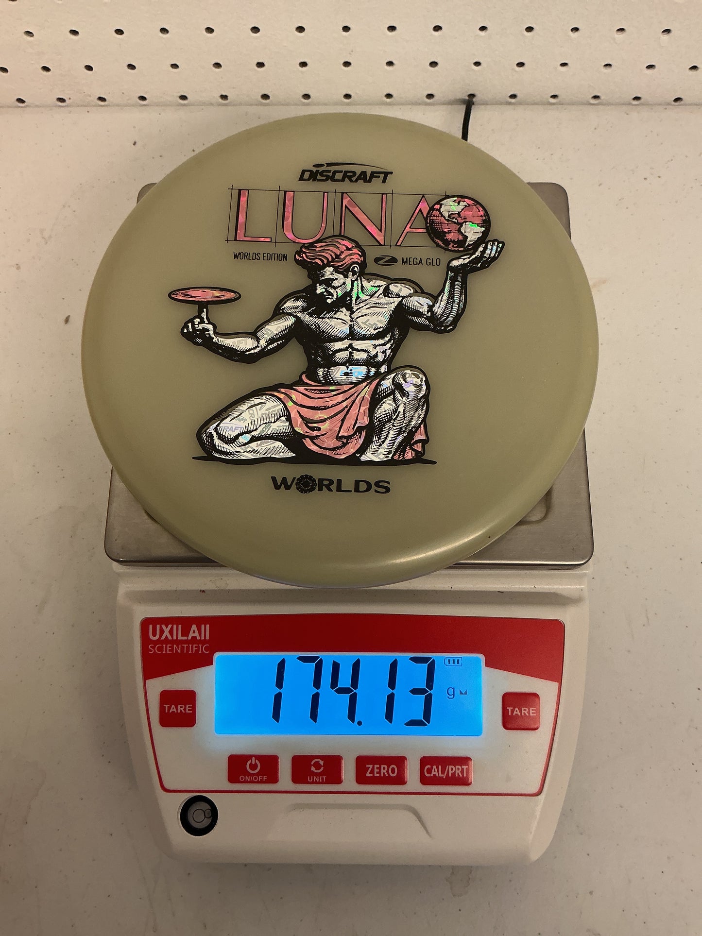 Discraft Worlds 2026 Edition Mega Glo Luna - Spirit of Detroit