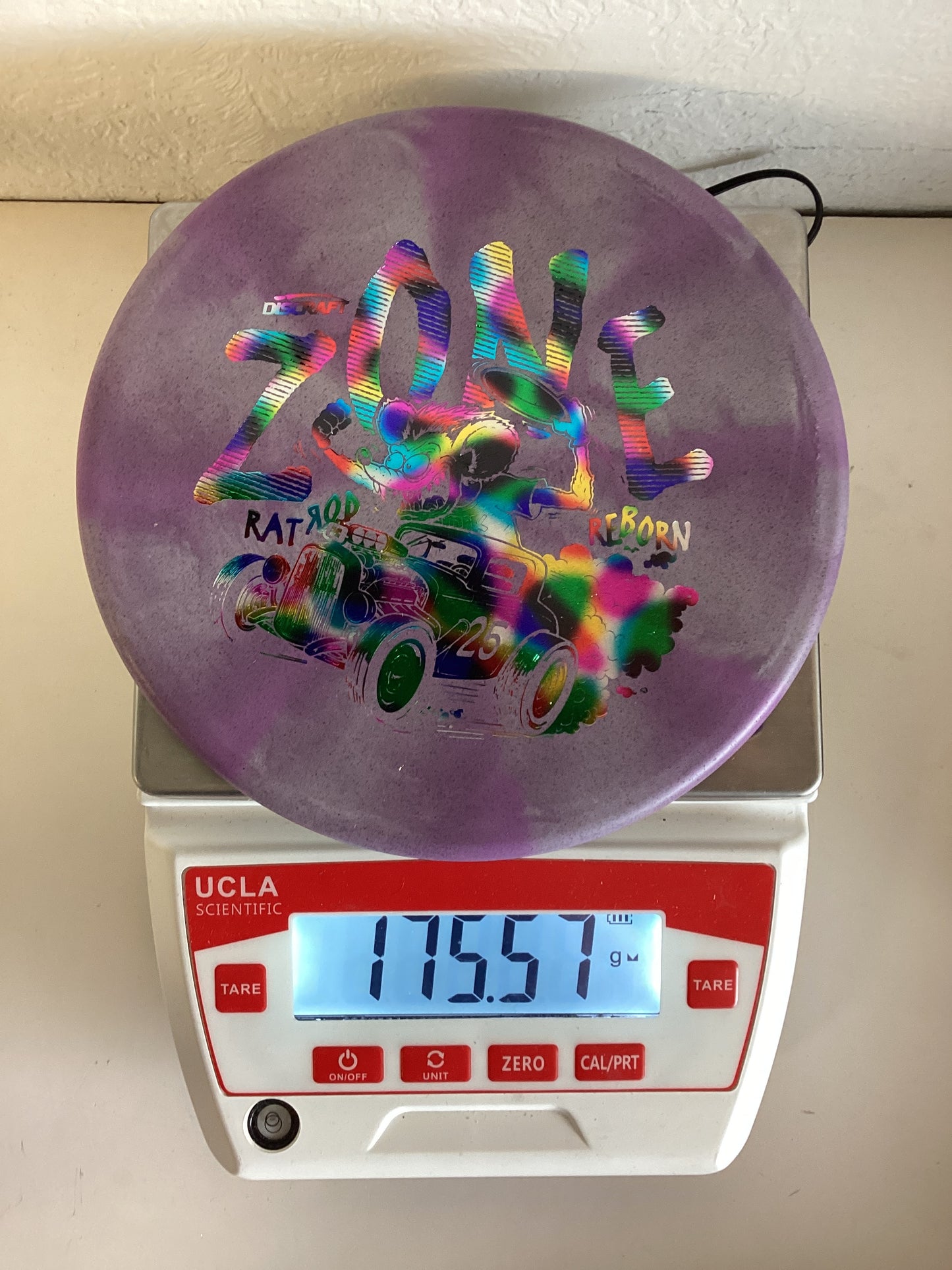 Discraft Rubber Blend Swirl (8-hole) Zone - 2025 Ledgestone Edition