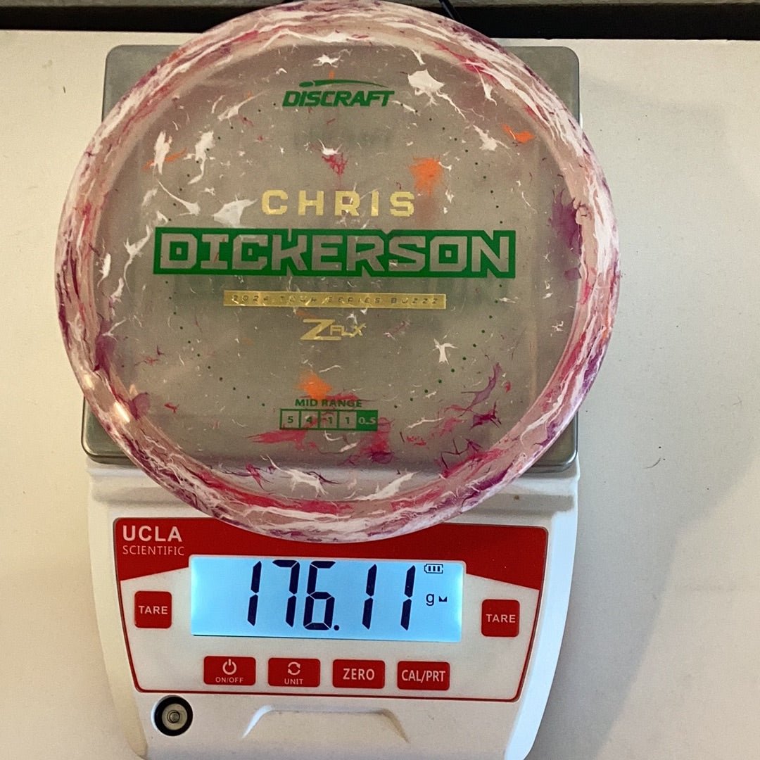 Discraft Jawbreaker Z FLX Buzzz Chris Dickerson 2024 Tour Series