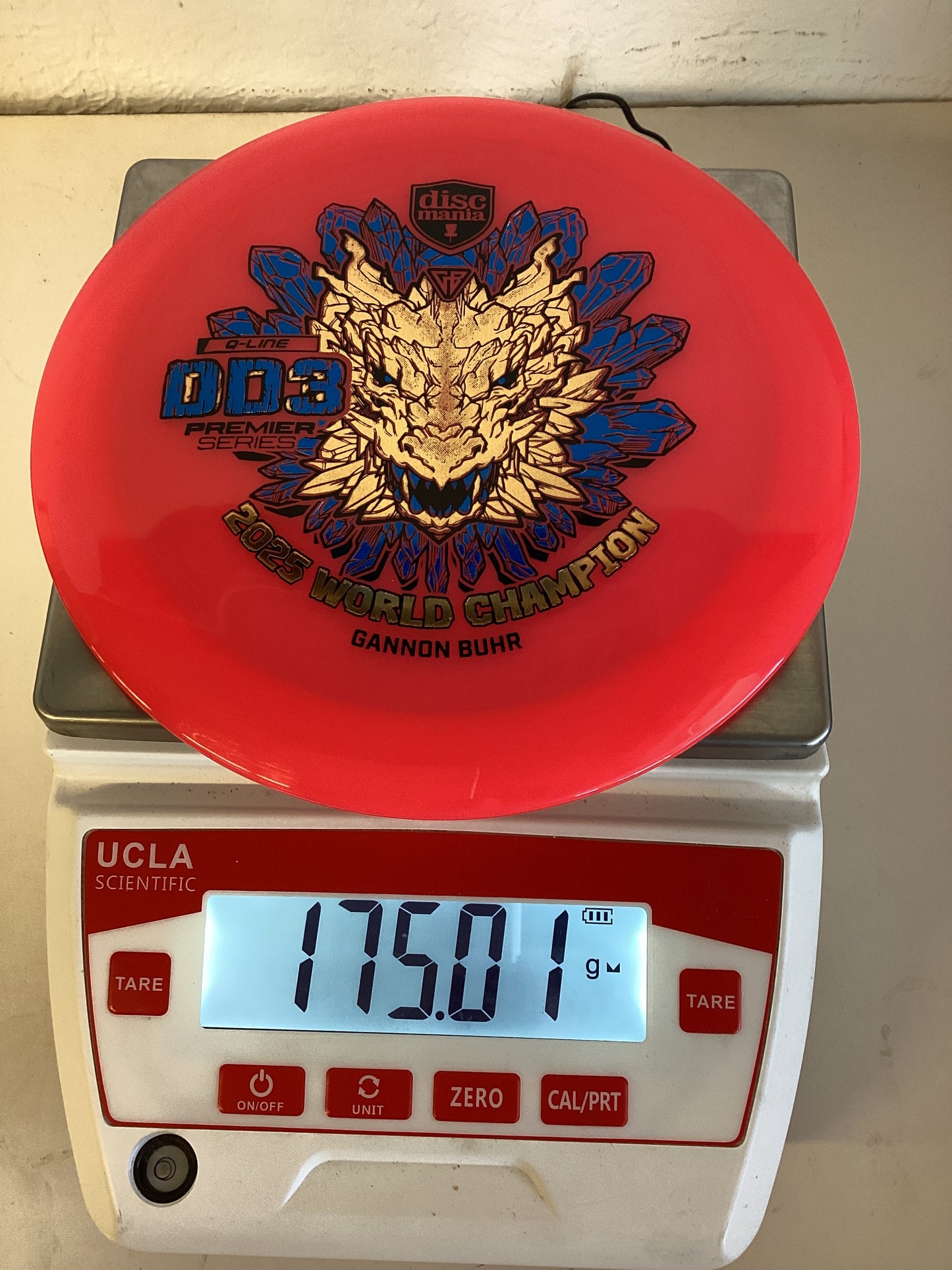 Discmania Q -Line DD3 - Gannon Buhr Premier Series 2025 World Champion