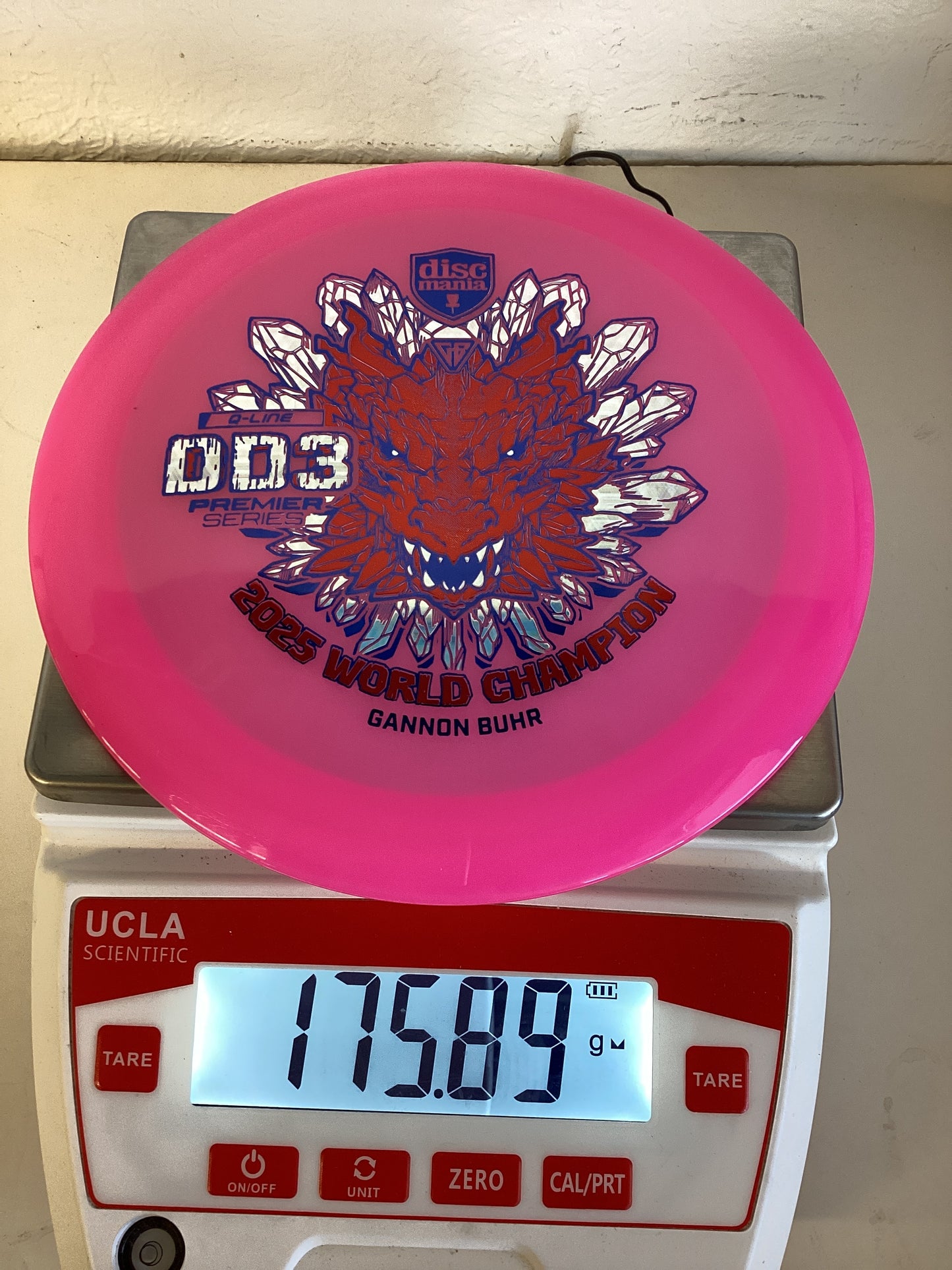 Discmania Q -Line DD3 - Gannon Buhr Premier Series 2025 World Champion
