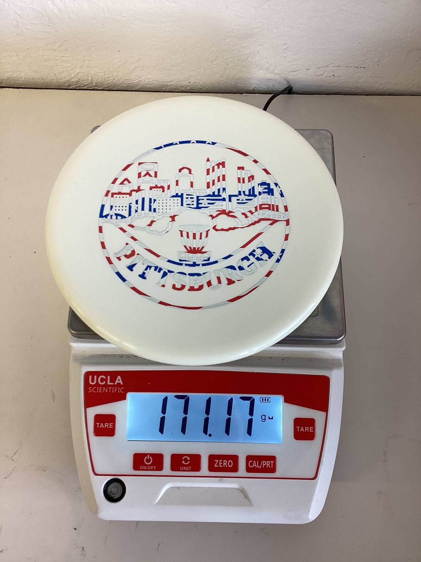 Discraft ESP Zone Solid White Bottom Stamp