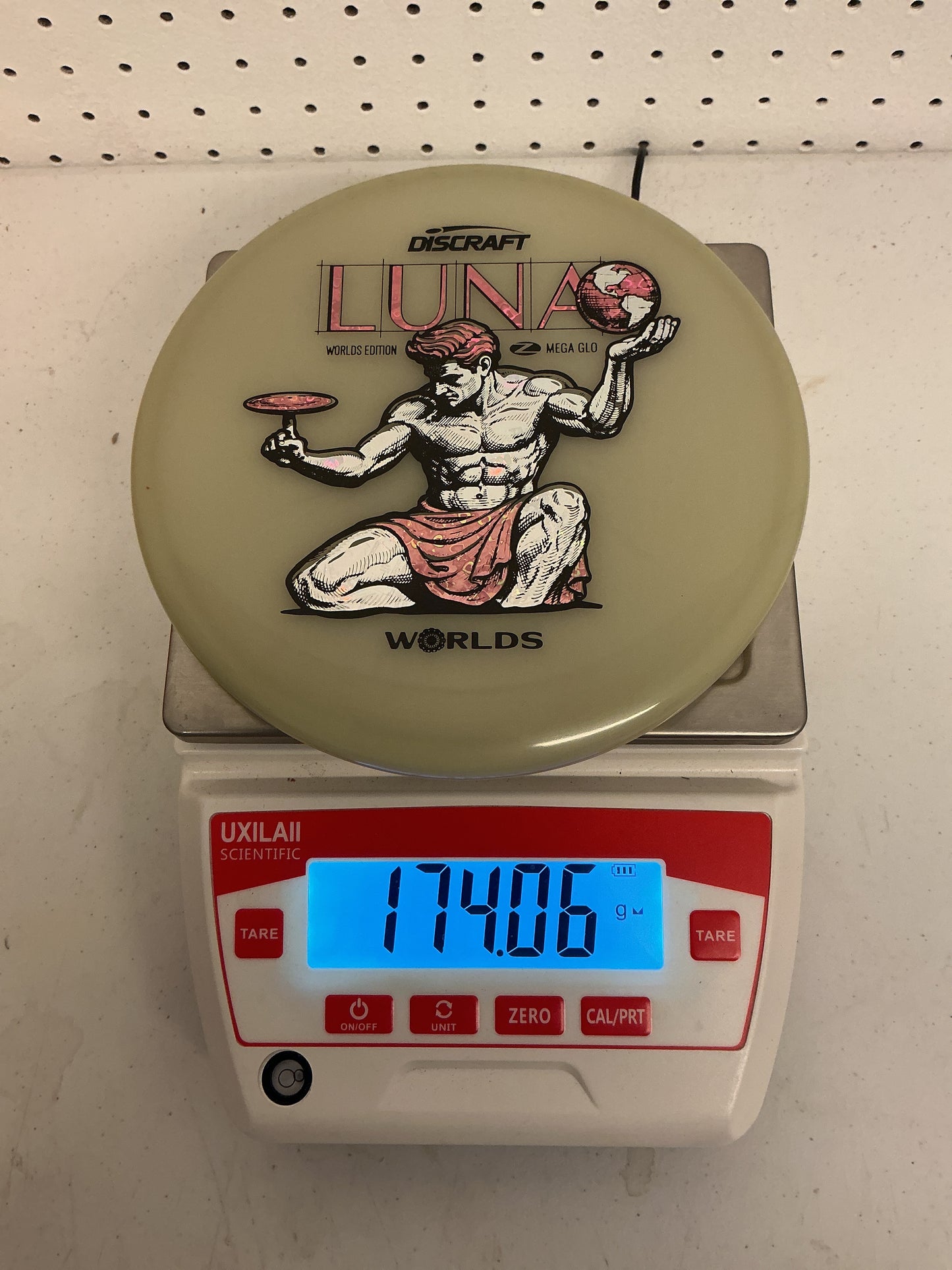 Discraft Worlds 2026 Edition Mega Glo Luna - Spirit of Detroit